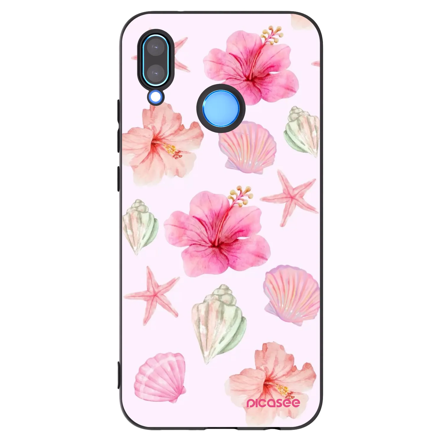 Picasee husă neagră din silicon pentru Huawei Mate 40 Pro - Blush Lagoon