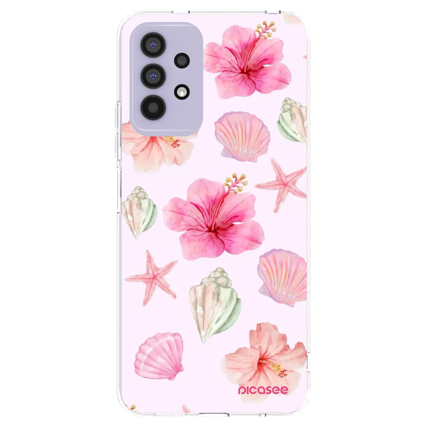 Picasee husă transparentă din silicon pentru Samsung Galaxy A32 4G SM-A325F - Blush Lagoon