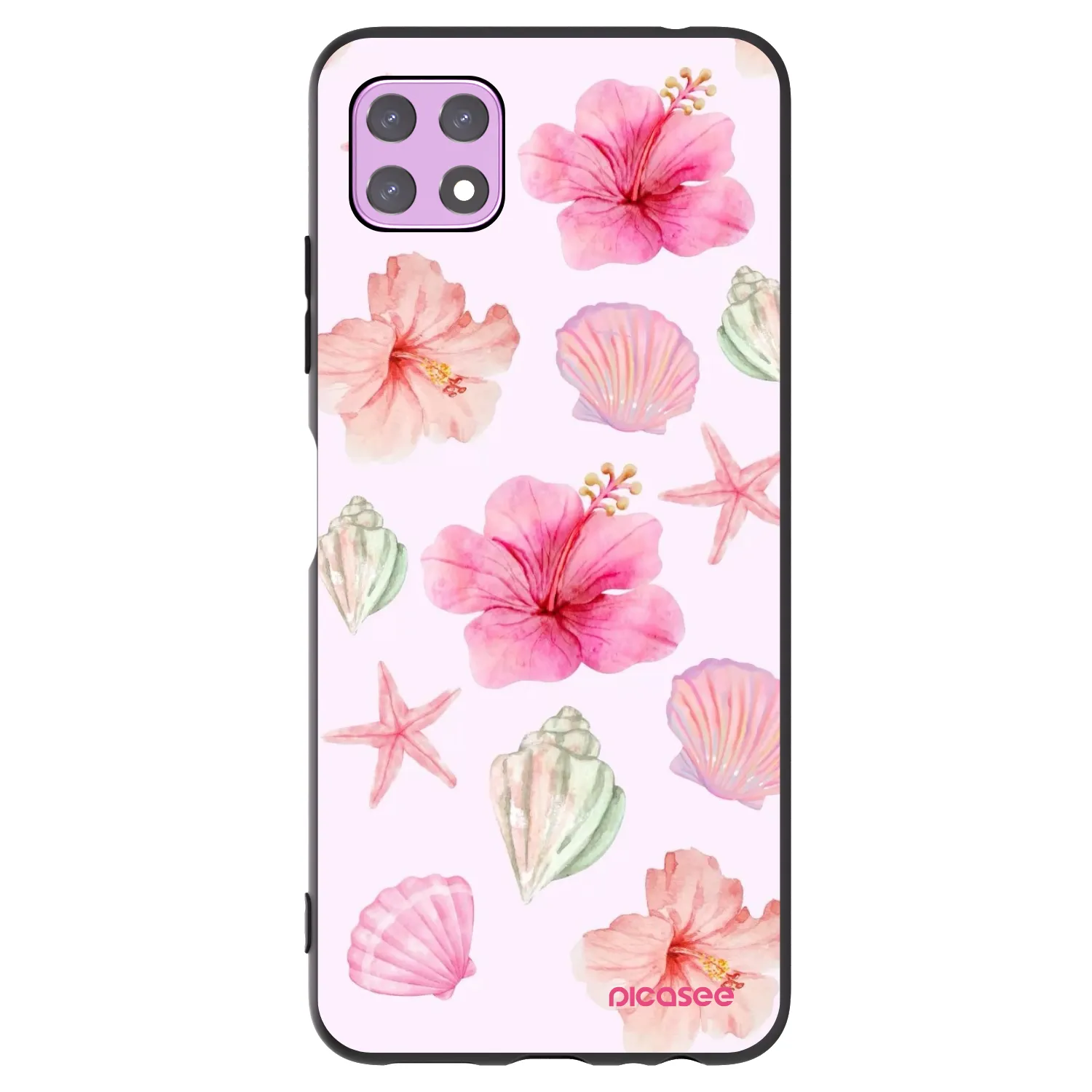 Picasee husă neagră din silicon pentru Samsung Galaxy A22 A226B 5G - Blush Lagoon