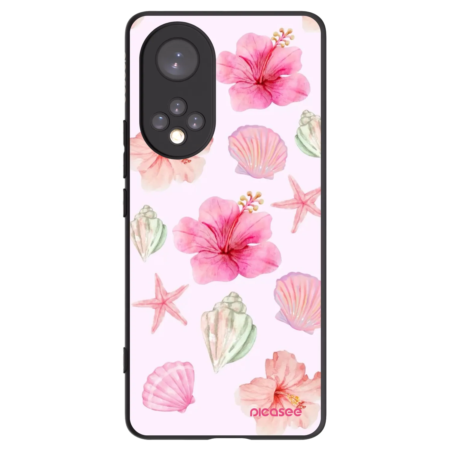 Picasee husă neagră din silicon pentru Huawei Nova 9 - Blush Lagoon