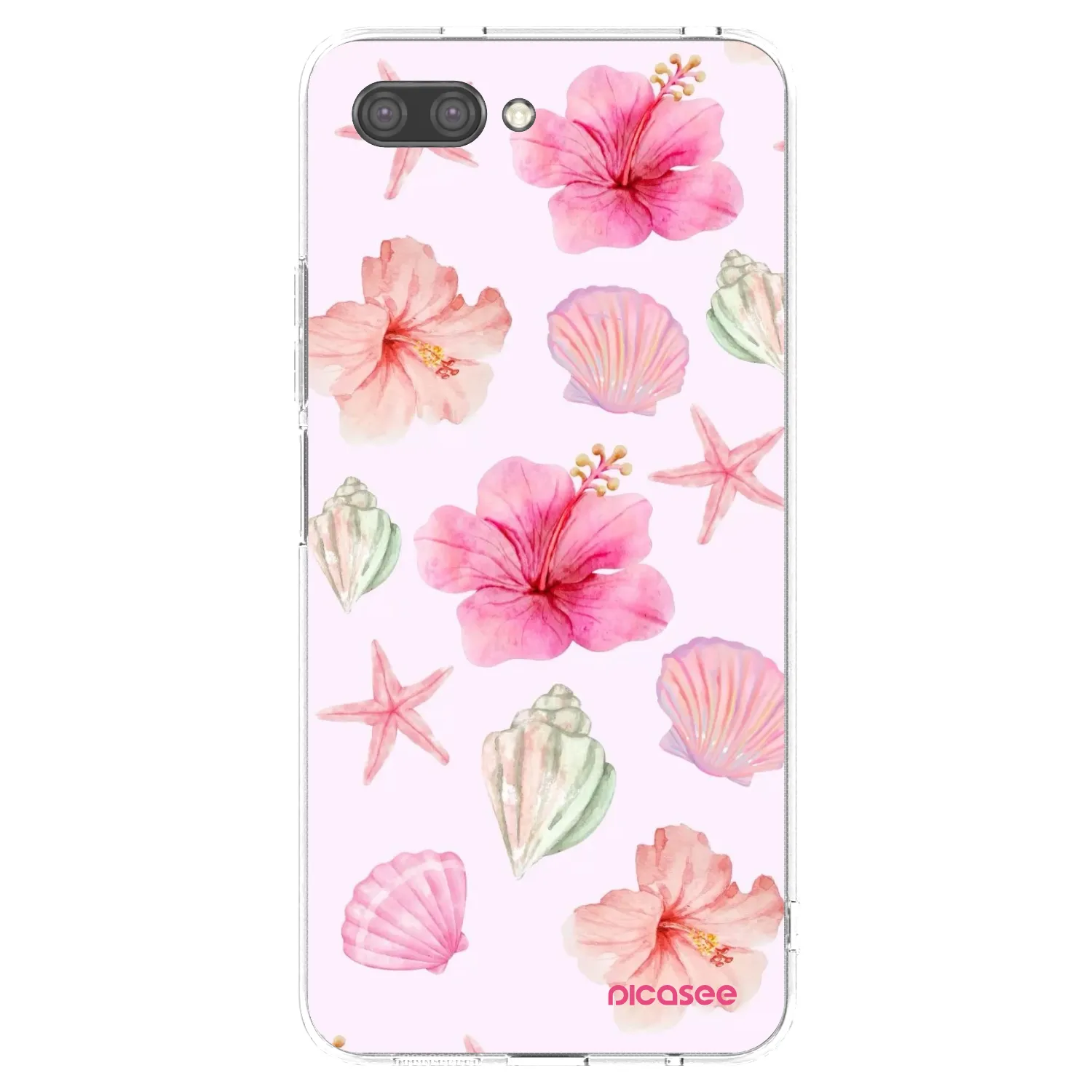 Picasee husă transparentă din silicon pentru Honor 10 - Blush Lagoon
