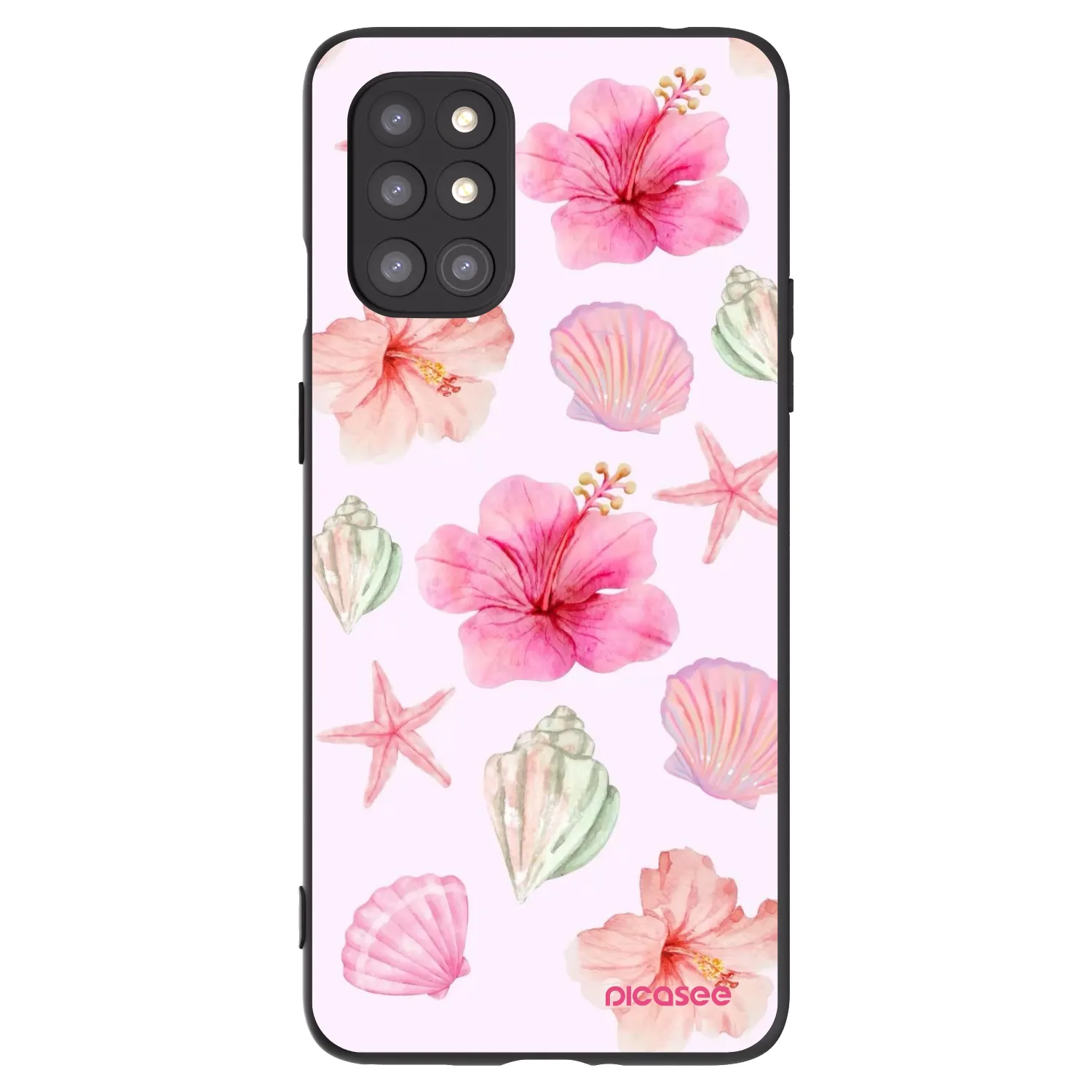 Picasee husă neagră din silicon pentru OnePlus 8T - Blush Lagoon