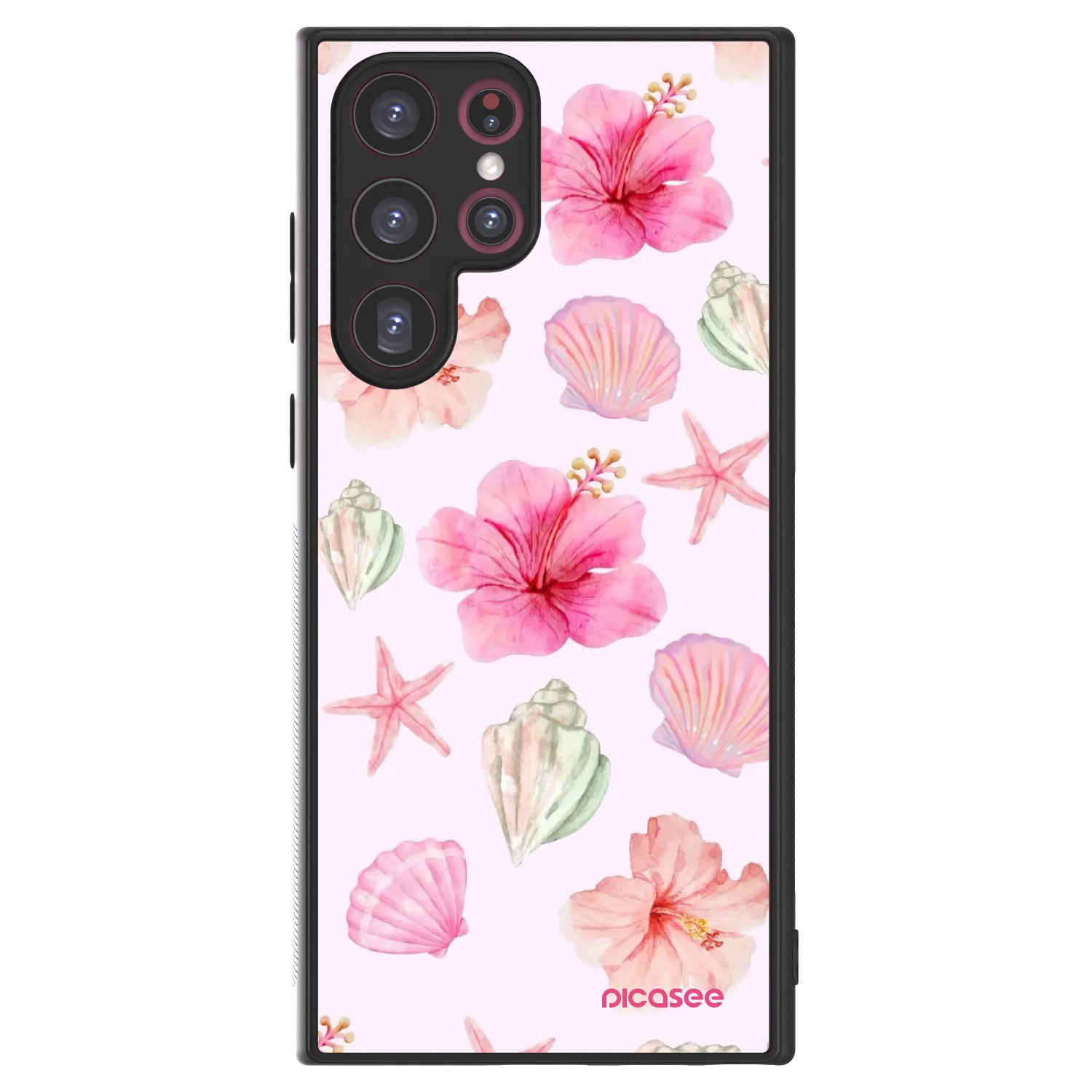 Picasee ULTIMATE CASE pentru Samsung Galaxy S22 Ultra 5G - Blush Lagoon