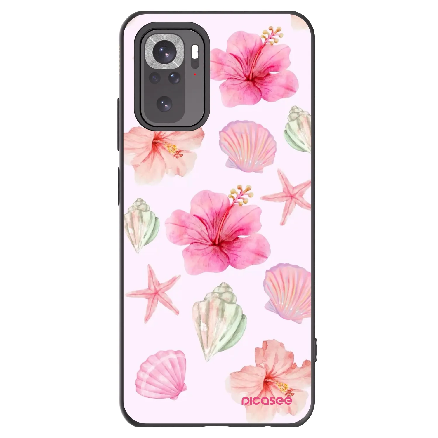 Picasee husă neagră din silicon pentru Xiaomi Redmi Note 11S 4G - Blush Lagoon