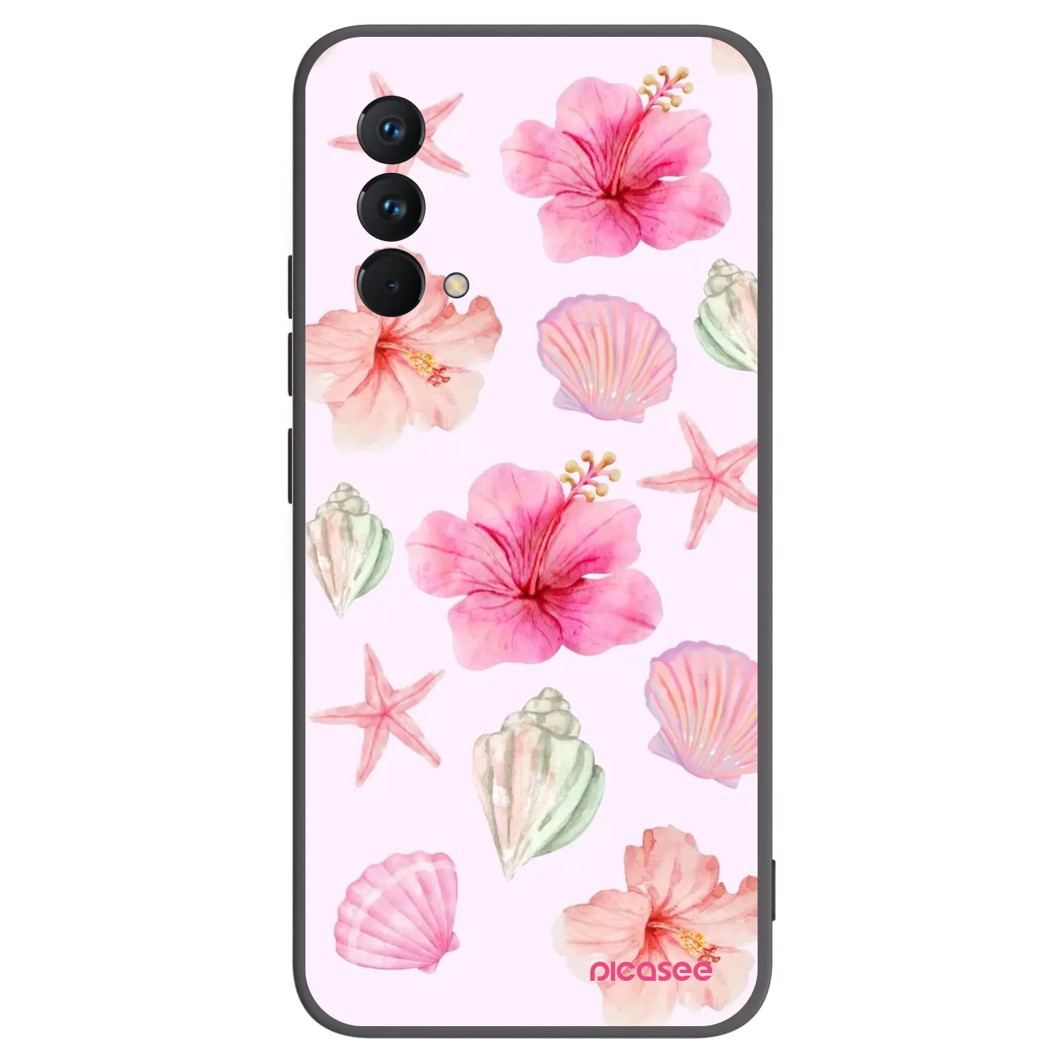 Picasee husă neagră din silicon pentru Realme GT Master Edition 5G - Blush Lagoon