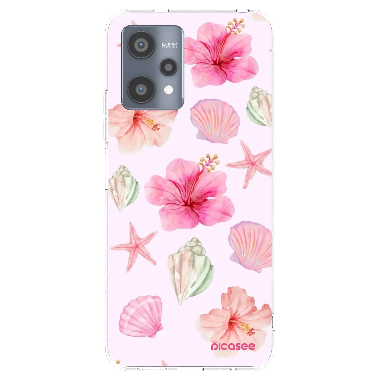 Picasee husă transparentă din silicon pentru Realme 9 Pro 5G - Blush Lagoon