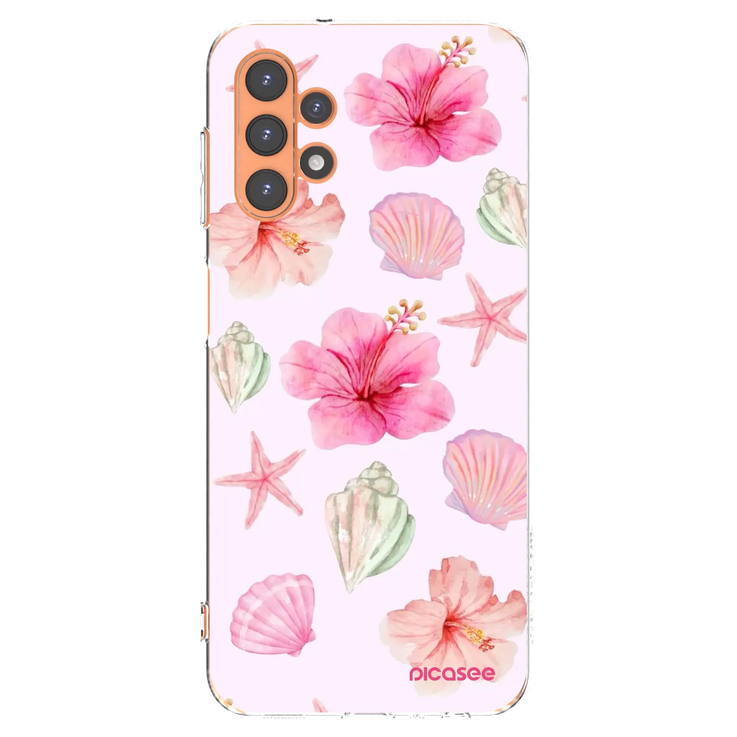 Picasee husă transparentă din silicon pentru Samsung Galaxy A13 4G A135 - Blush Lagoon