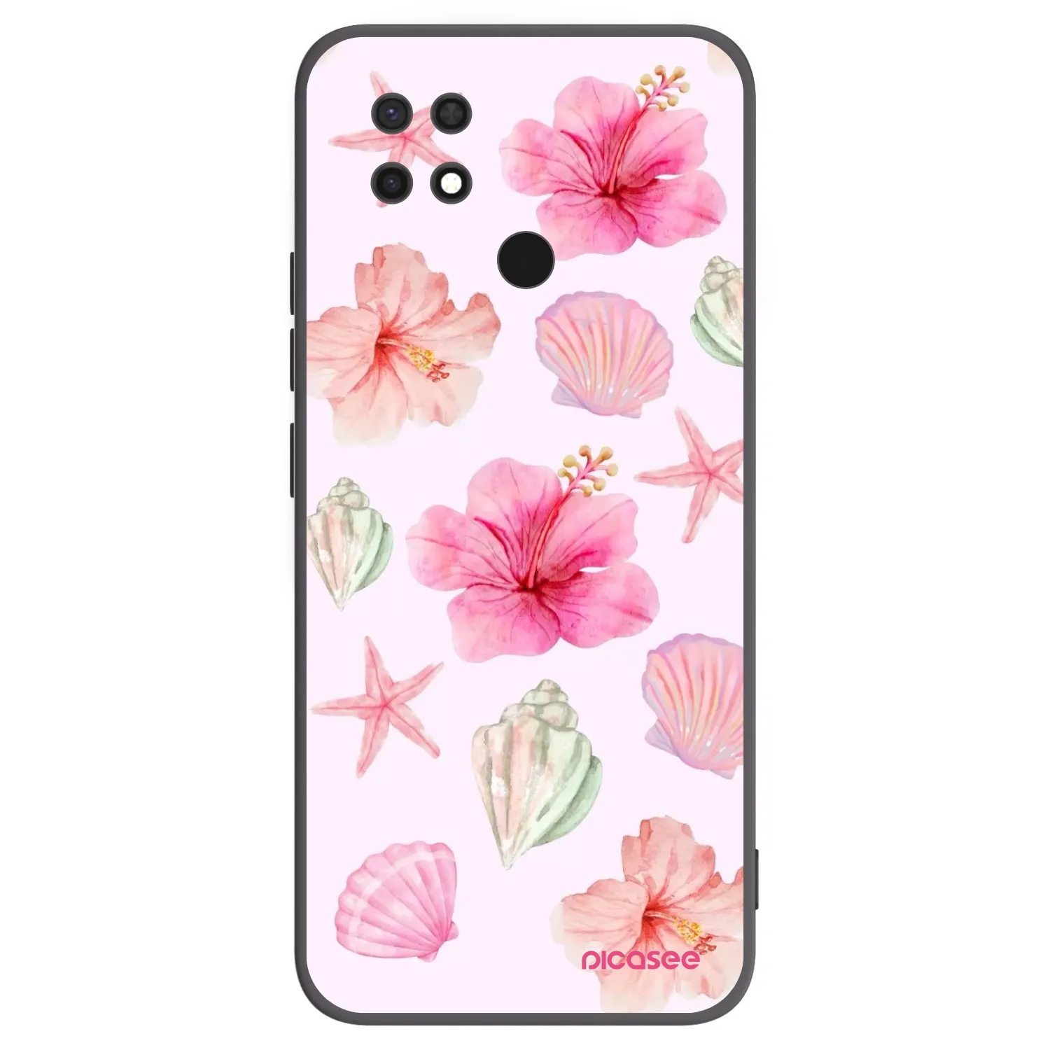 Picasee husă neagră din silicon pentru Xiaomi Redmi 10C - Blush Lagoon