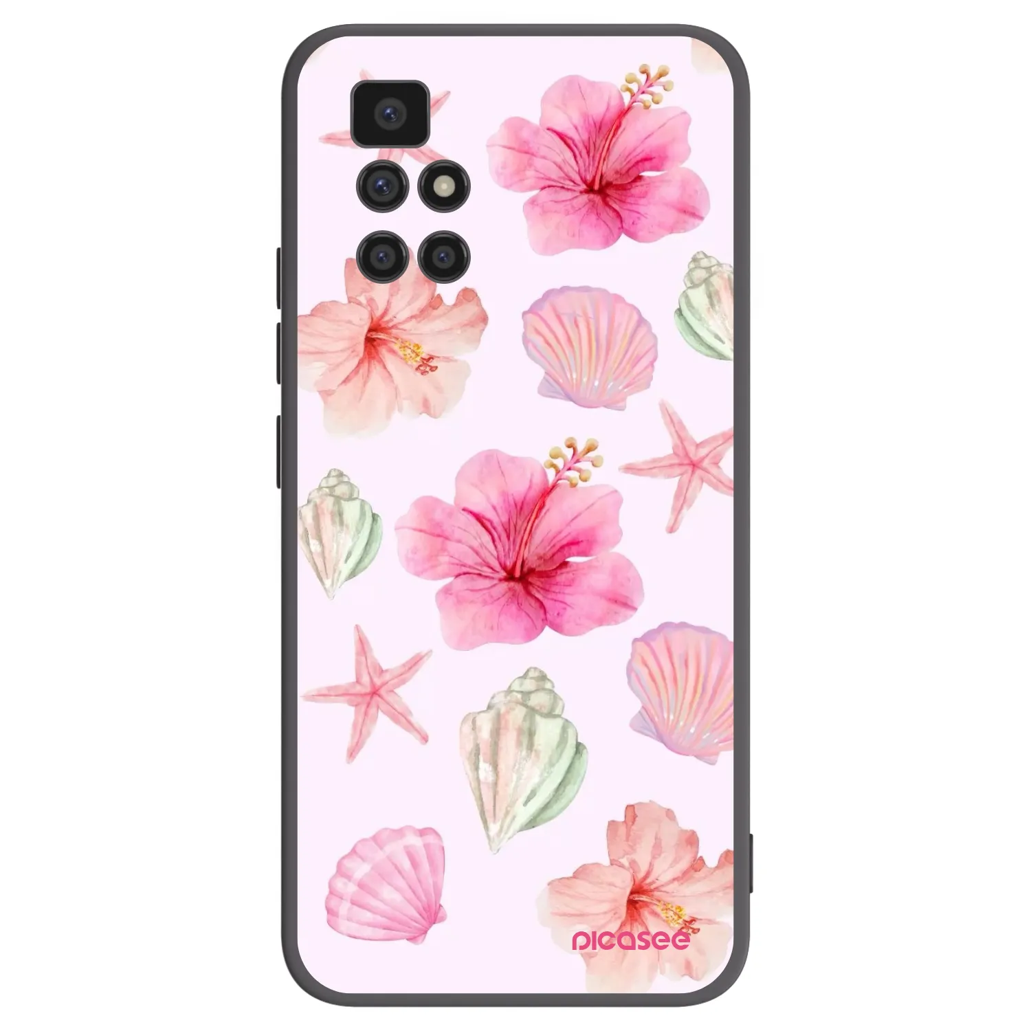 Picasee husă neagră din silicon pentru Xiaomi Redmi 10 (2022) - Blush Lagoon