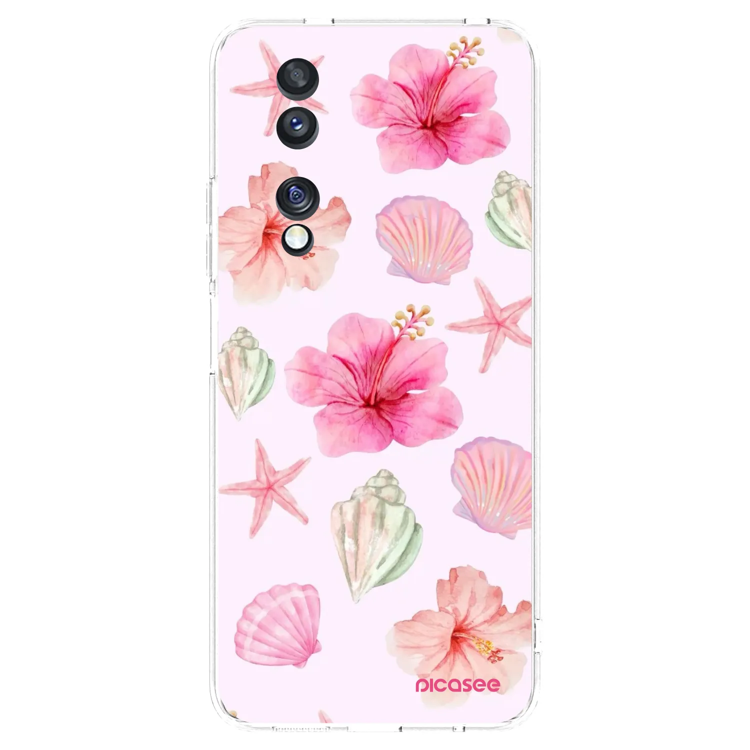 Picasee husă transparentă din silicon pentru Honor 70 - Blush Lagoon