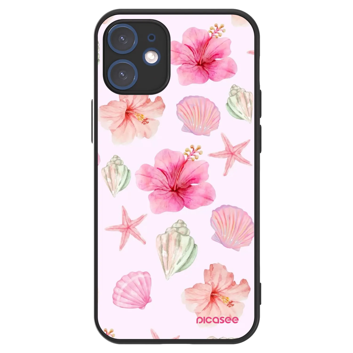 Picasee ULTIMATE CASE MagSafe pentru Apple iPhone 12 mini - Blush Lagoon
