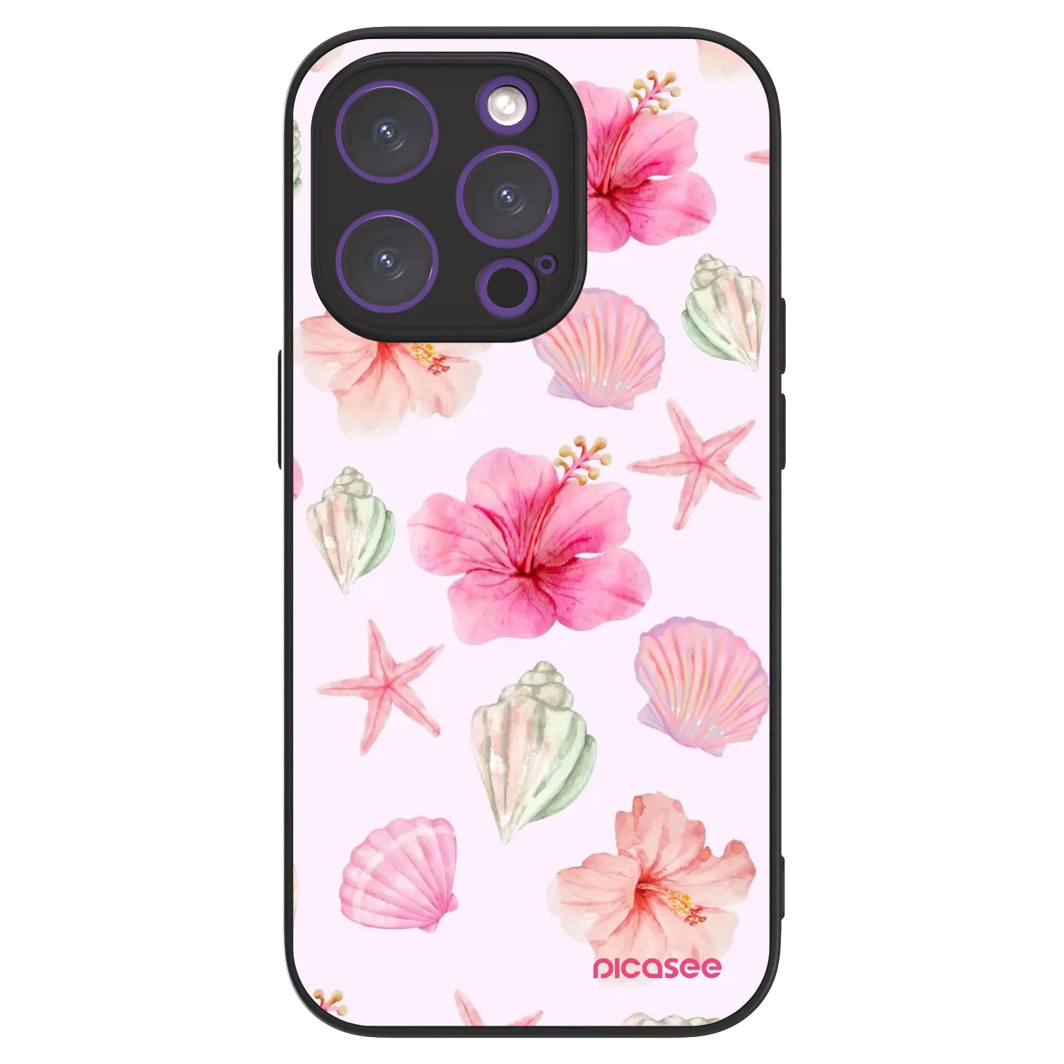 Picasee ULTIMATE CASE MagSafe pentru Apple iPhone 14 Pro - Blush Lagoon
