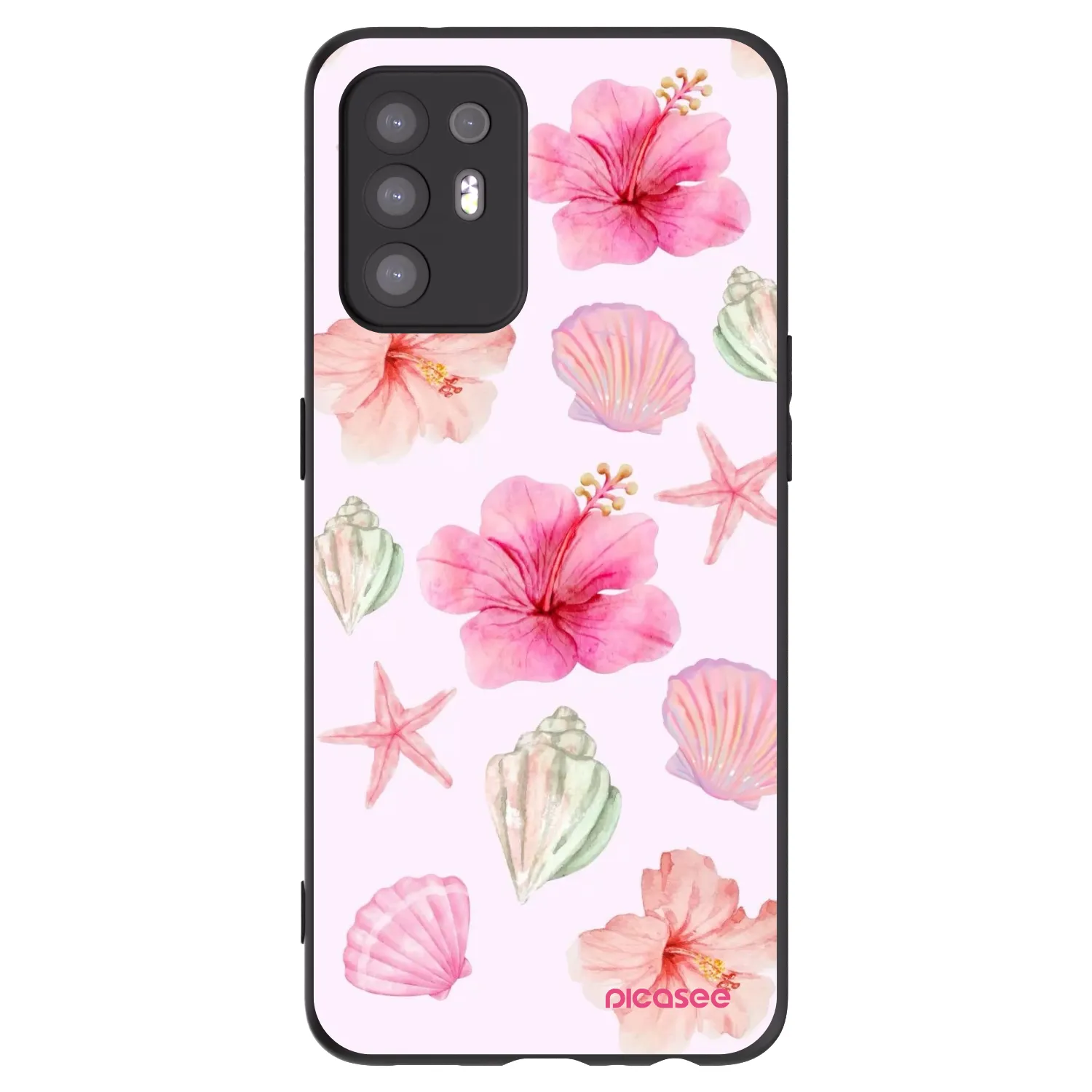 Picasee husă neagră din silicon pentru OPPO A94 5G - Blush Lagoon