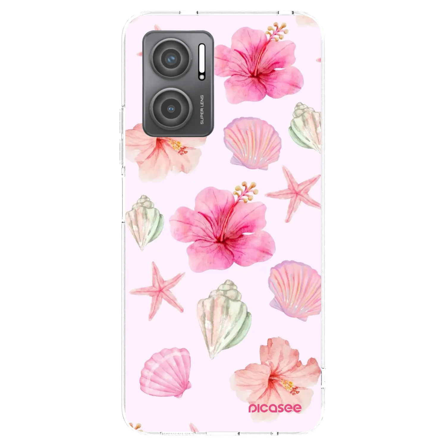 Picasee husă transparentă din silicon pentru Xiaomi Redmi 10 5G - Blush Lagoon