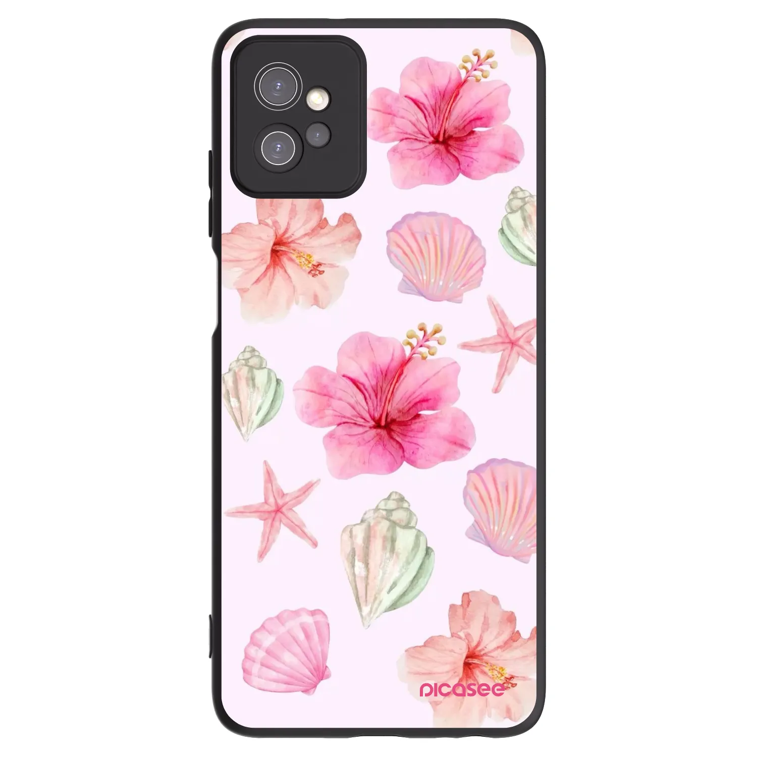 Picasee husă neagră din silicon pentru Motorola Moto G32 - Blush Lagoon
