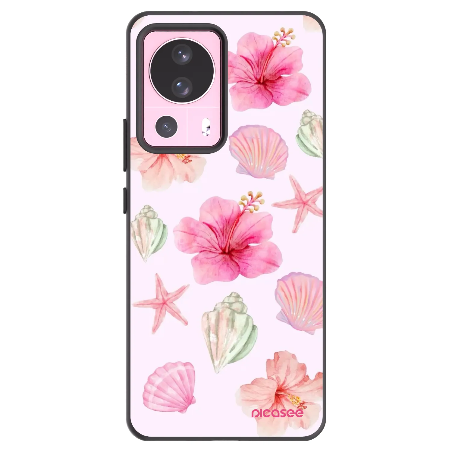 Picasee husă neagră din silicon pentru Xiaomi 13 Lite - Blush Lagoon