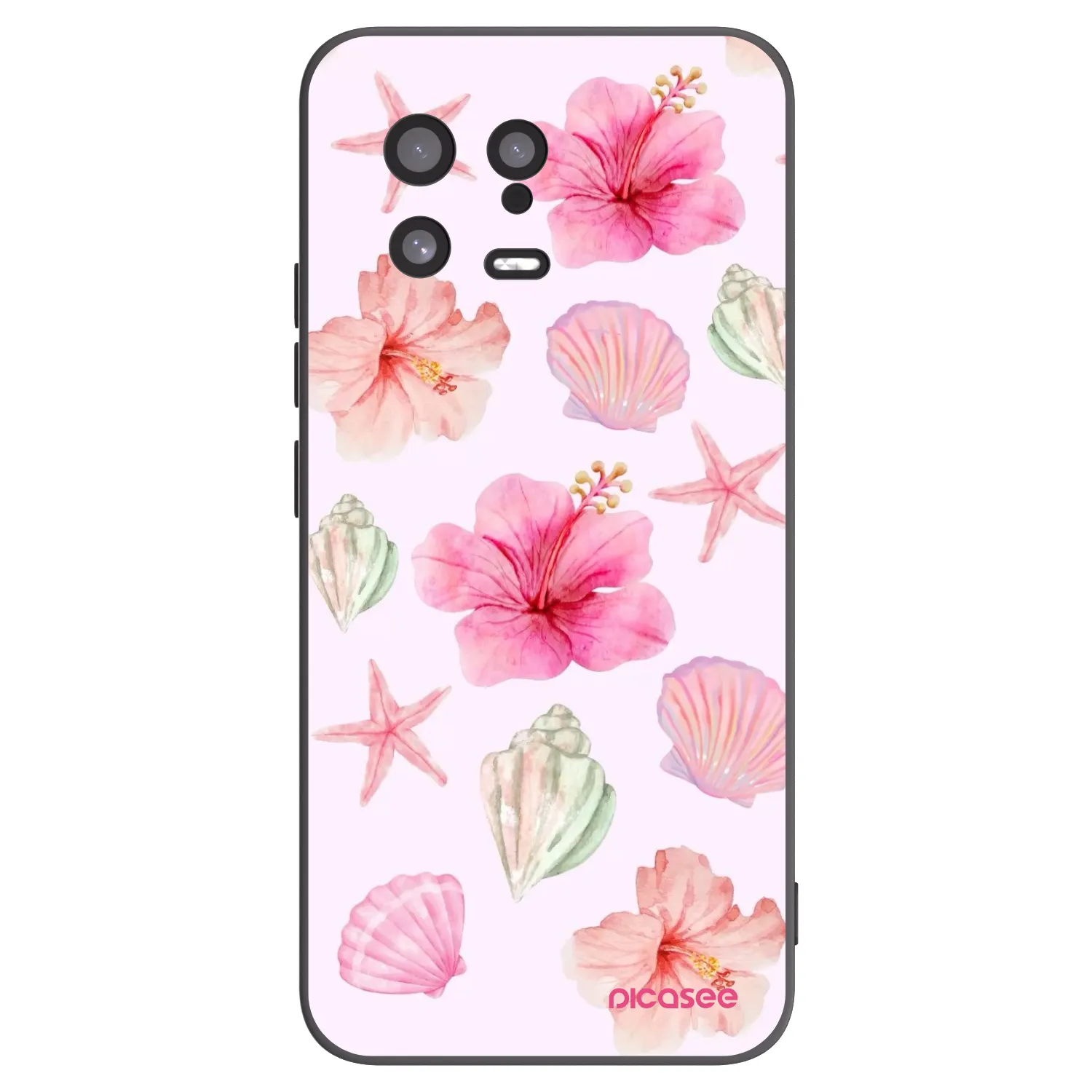 Picasee husă neagră din silicon pentru Xiaomi 13 - Blush Lagoon