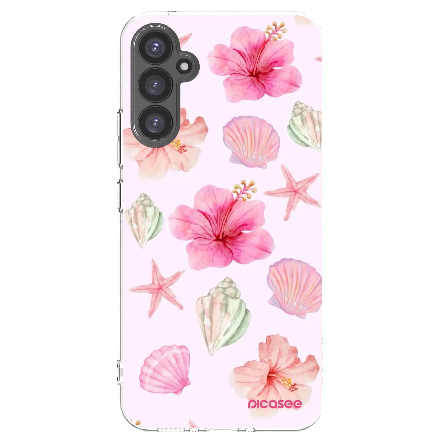 Picasee husă transparentă din silicon pentru Samsung Galaxy A34 5G A346B - Blush Lagoon