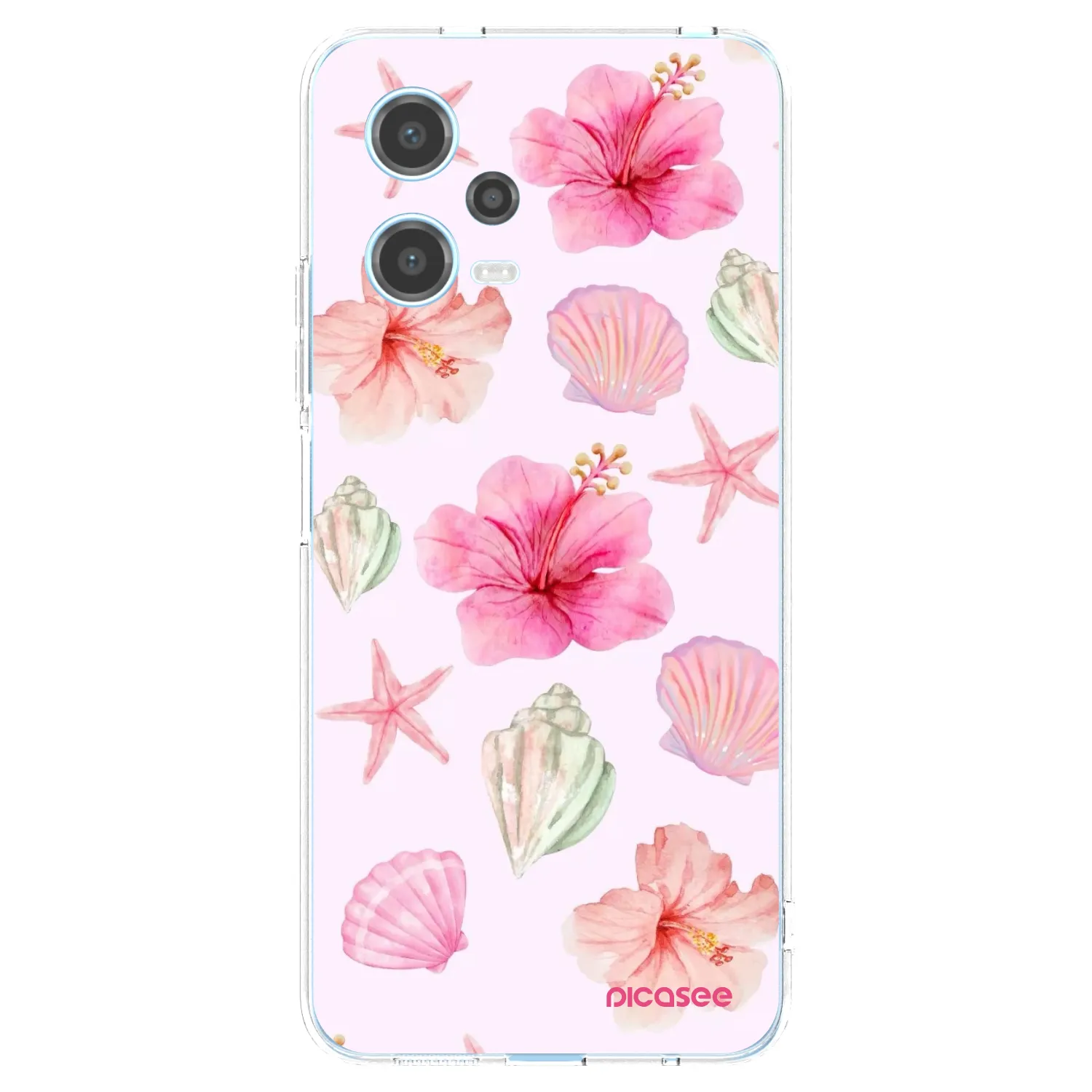 Picasee husă transparentă din silicon pentru Xiaomi Redmi Note 12 5G - Blush Lagoon