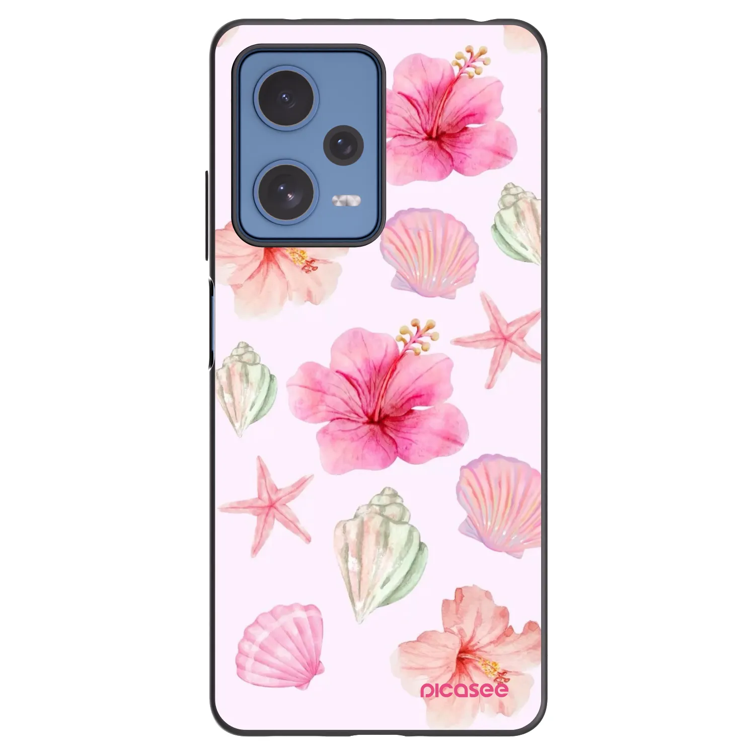 Picasee husă neagră din silicon pentru Xiaomi Redmi Note 12 Pro 5G - Blush Lagoon