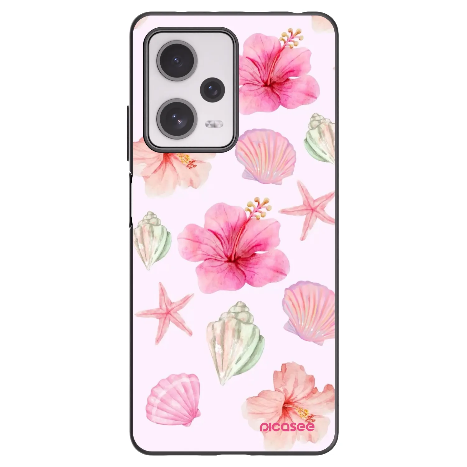 Picasee husă neagră din silicon pentru Xiaomi Redmi Note 12 Pro+ 5G - Blush Lagoon