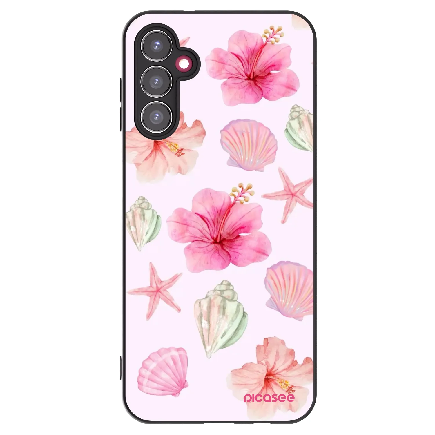Picasee husă neagră din silicon pentru Samsung Galaxy A14 4G A145R - Blush Lagoon