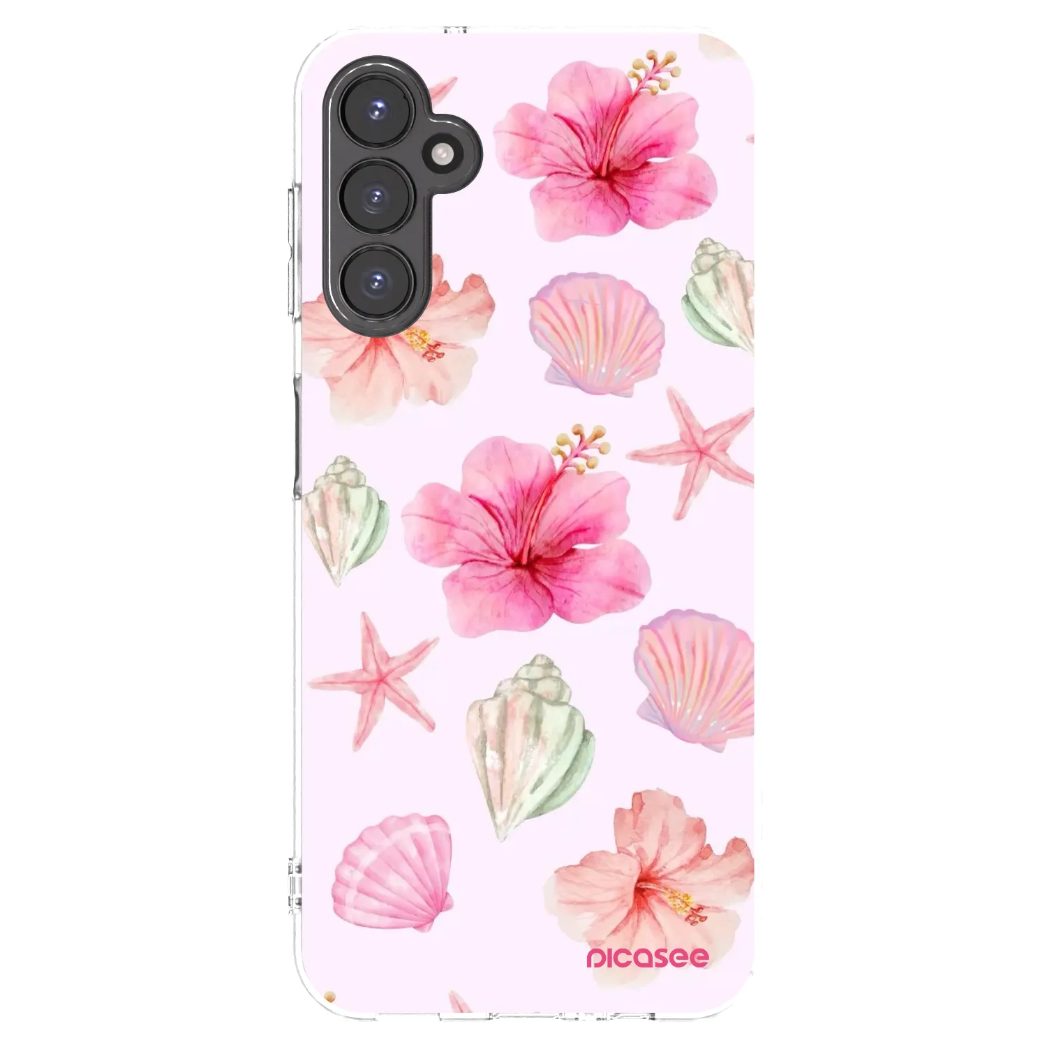 Picasee husă transparentă din silicon pentru Samsung Galaxy A14 5G A146P - Blush Lagoon