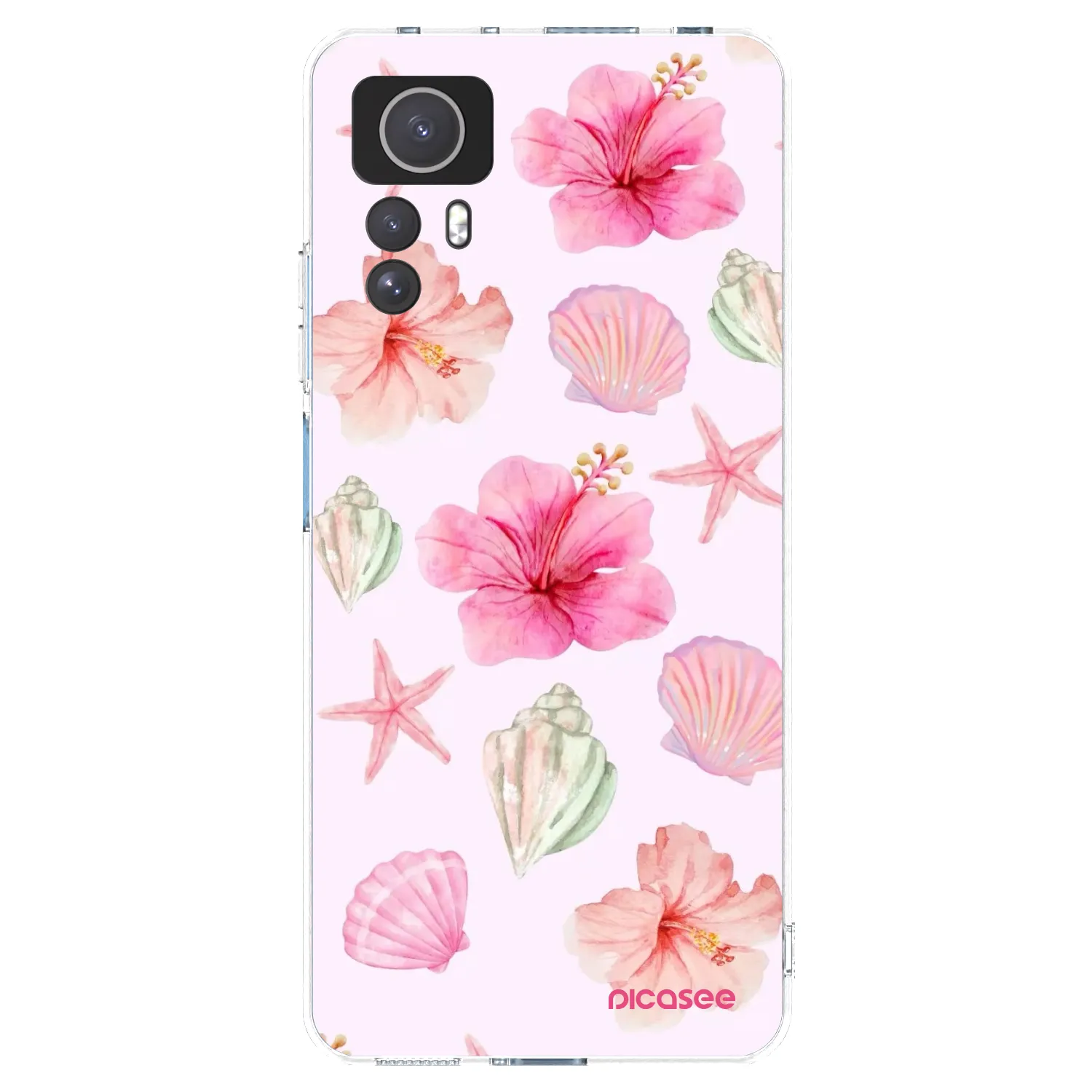 Picasee husă transparentă din silicon pentru Xiaomi Redmi Note 12S - Blush Lagoon