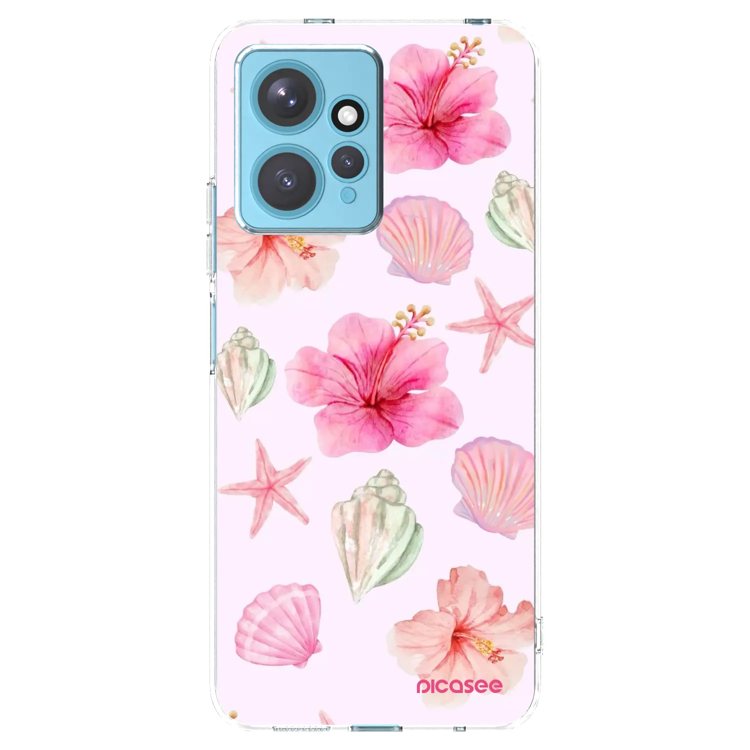 Picasee husă transparentă din silicon pentru Xiaomi Redmi Note 12 4G - Blush Lagoon