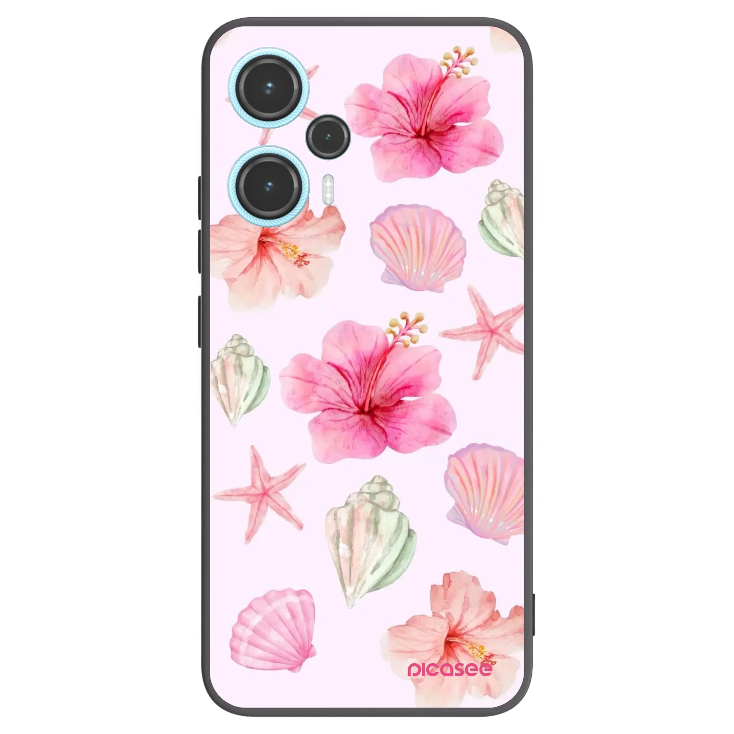 Picasee husă neagră din silicon pentru Xiaomi Poco F5 - Blush Lagoon