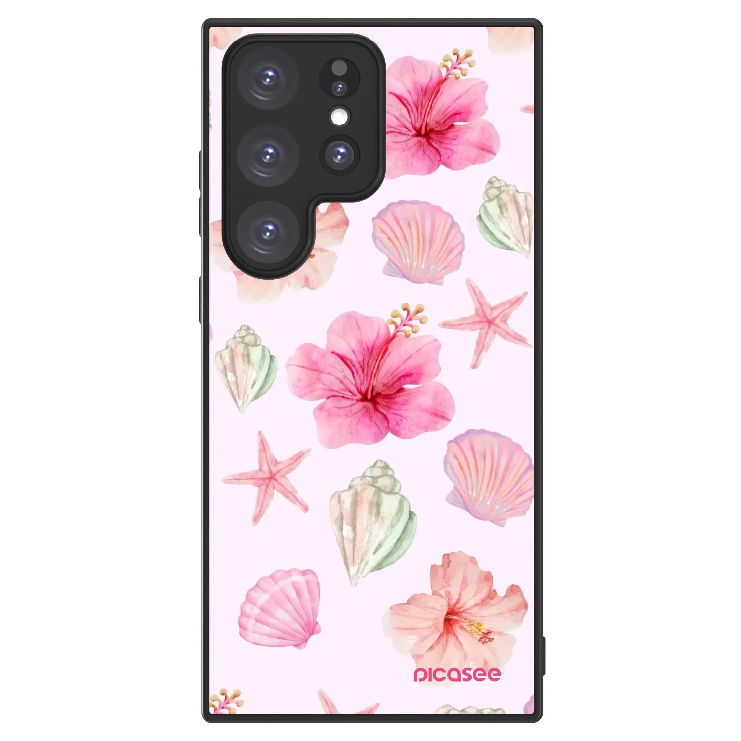 Picasee ULTIMATE CASE PowerShare pentru Samsung Galaxy S23 Ultra 5G - Blush Lagoon