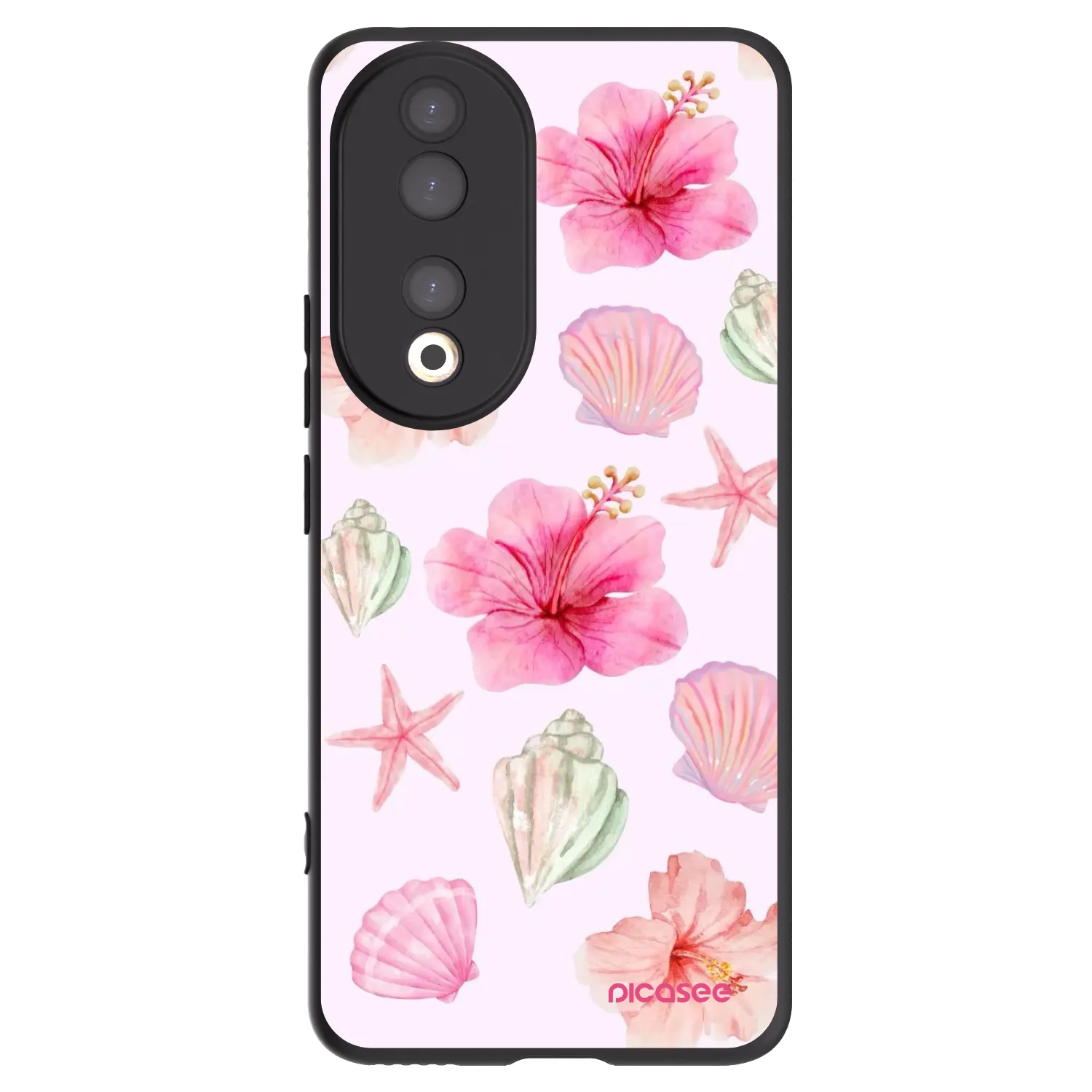 Picasee husă neagră din silicon pentru Honor 90 5G - Blush Lagoon