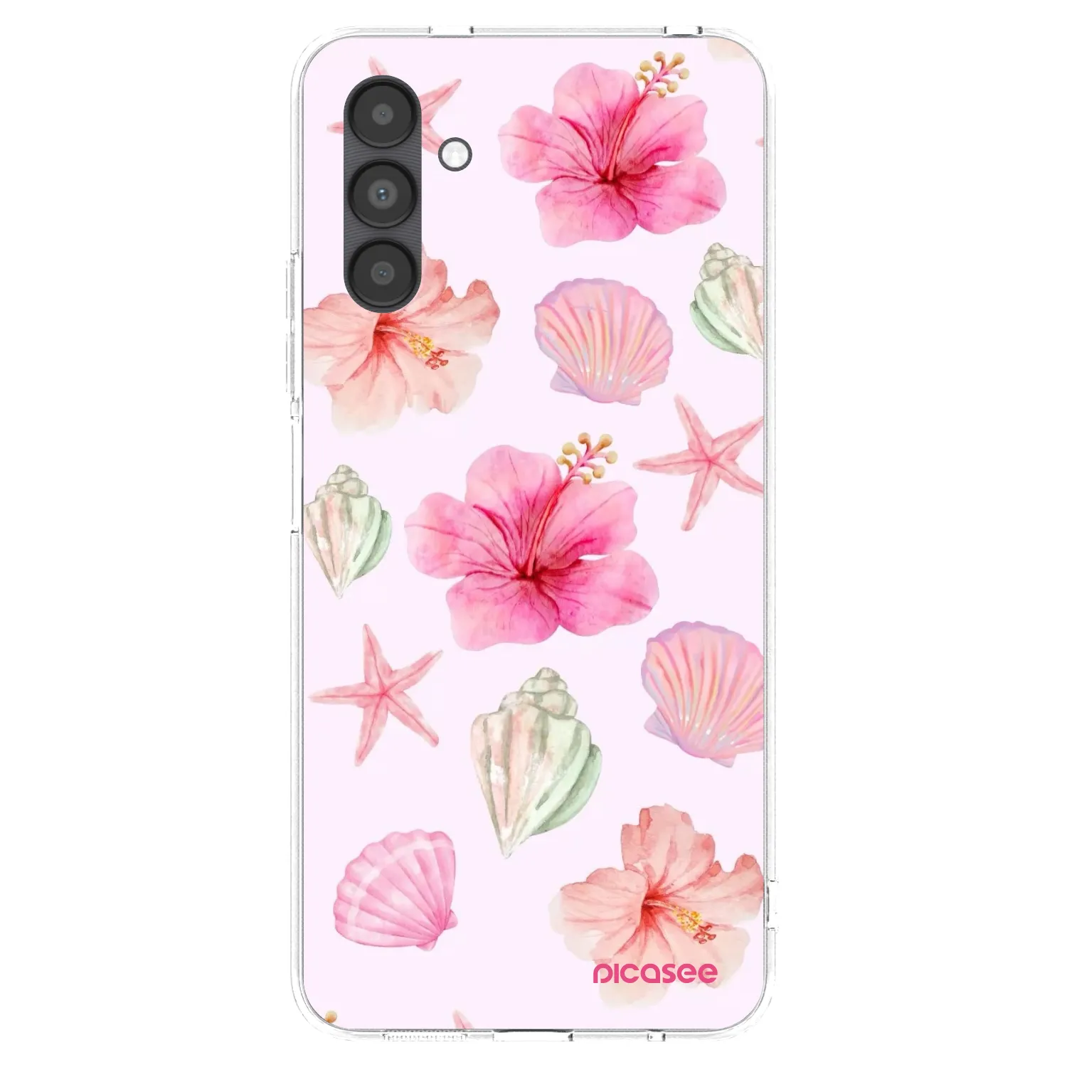 Picasee husă transparentă din silicon pentru Samsung Galaxy A04s A047F - Blush Lagoon