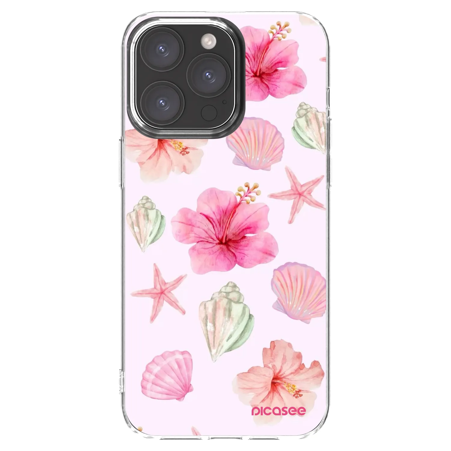 Picasee husă transparentă din silicon pentru Apple iPhone 15 Pro Max - Blush Lagoon