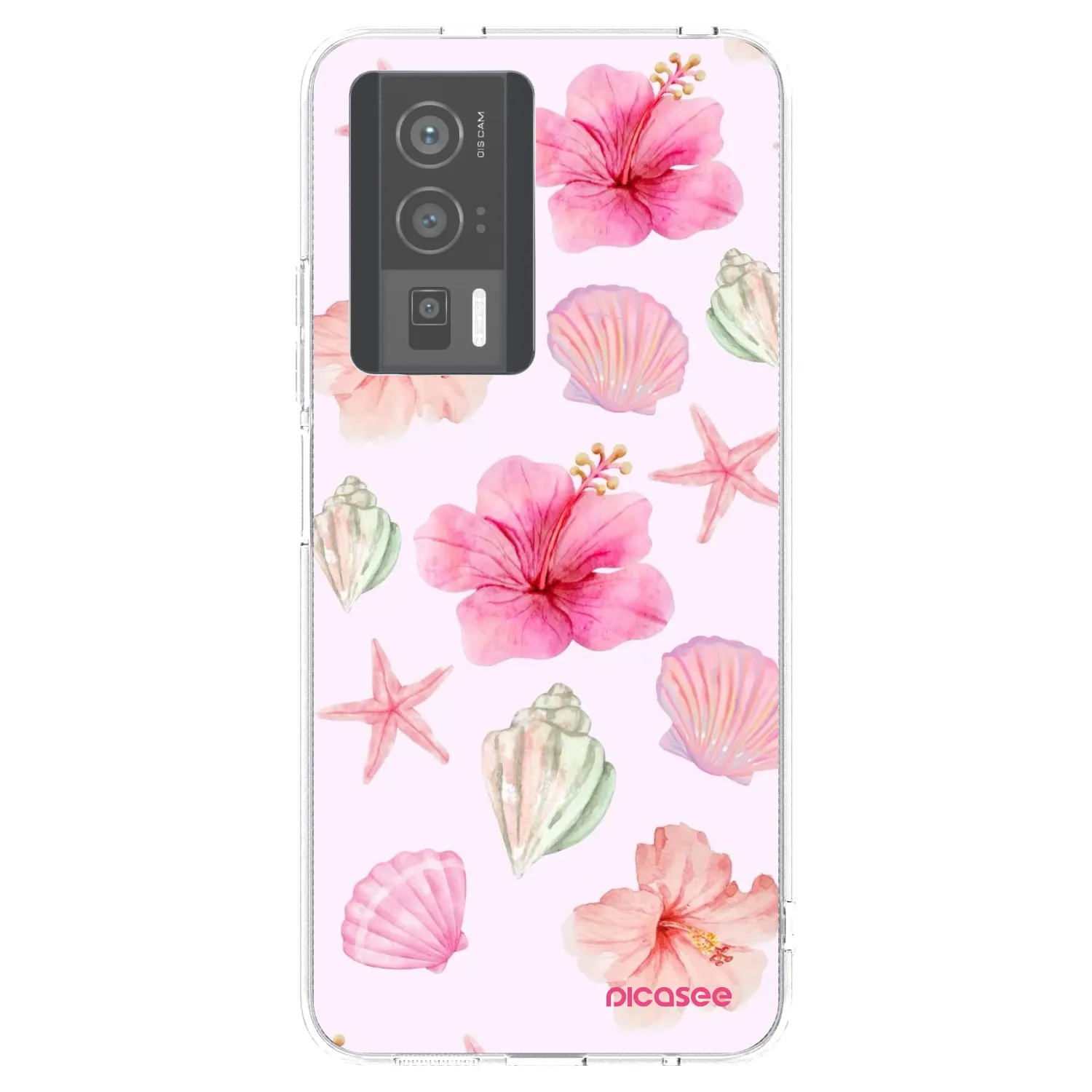 Picasee husă transparentă din silicon pentru Xiaomi Poco F5 Pro 5G - Blush Lagoon