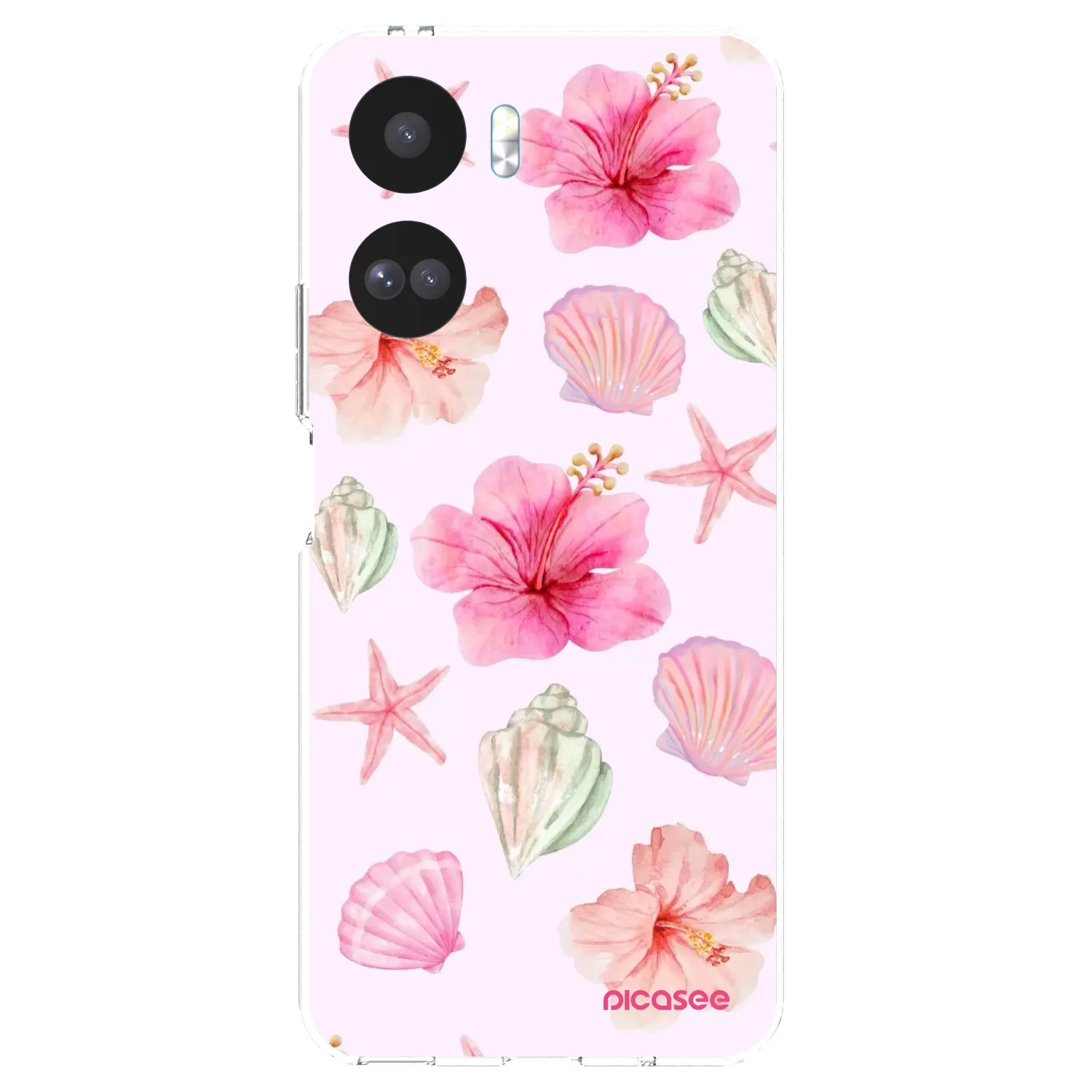 Picasee husă transparentă din silicon pentru Honor 90 Lite 5G - Blush Lagoon