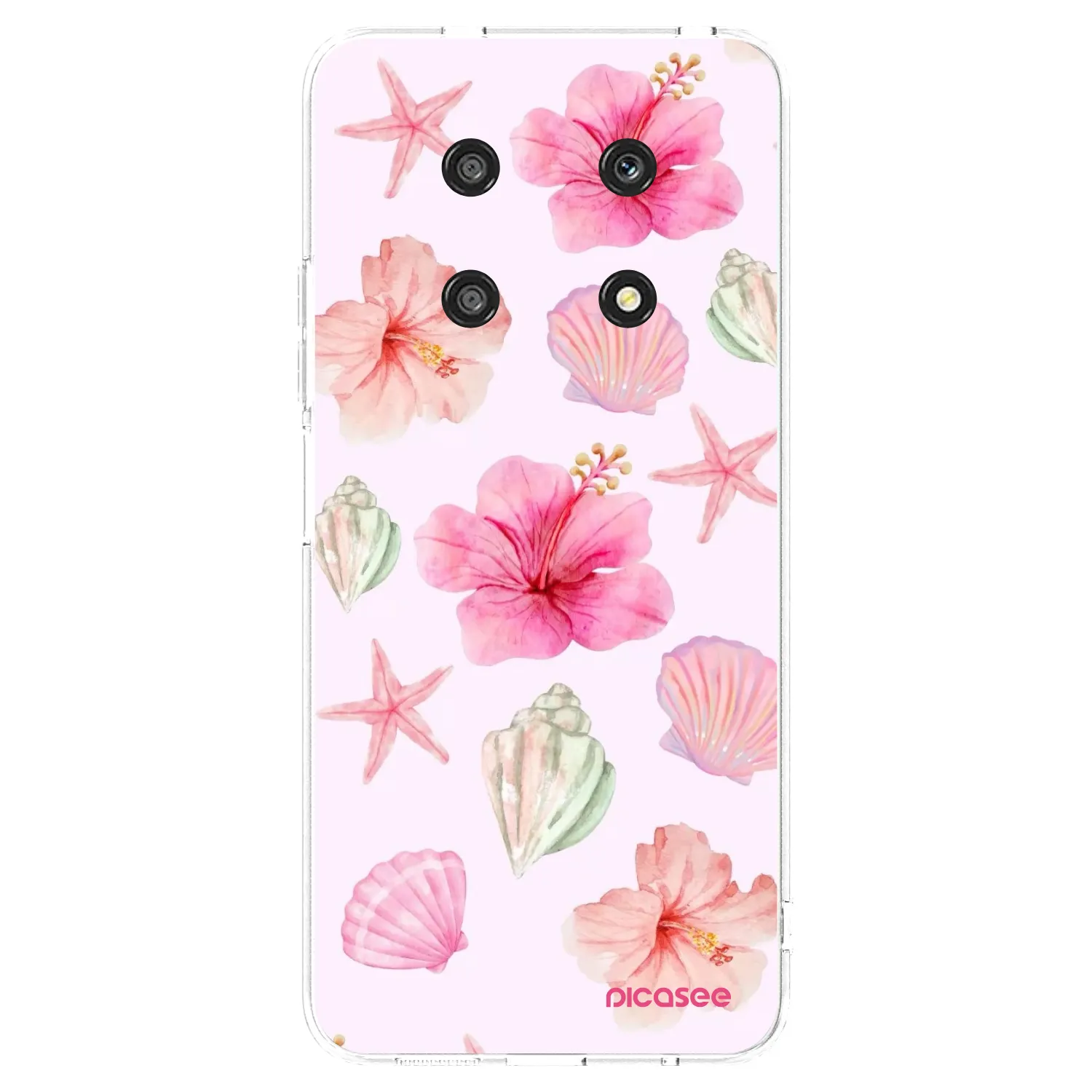 Picasee husă transparentă din silicon pentru Honor Magic4 Lite 5G - Blush Lagoon
