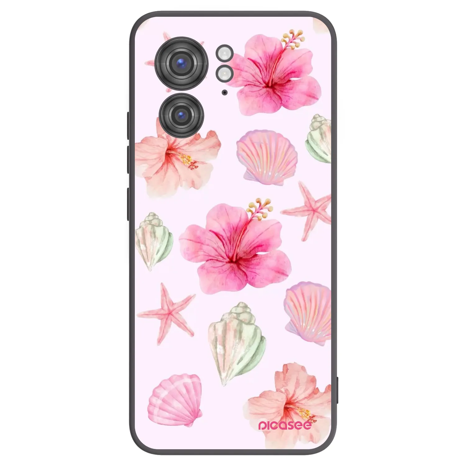 Picasee husă neagră din silicon pentru Motorola Edge 40 - Blush Lagoon