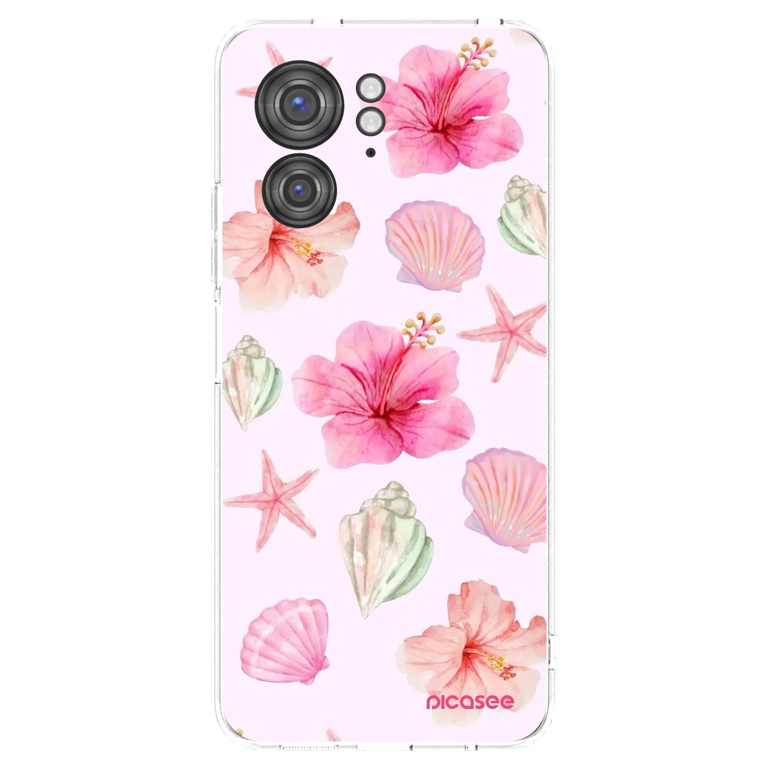 Picasee husă transparentă din silicon pentru Motorola Edge 40 - Blush Lagoon
