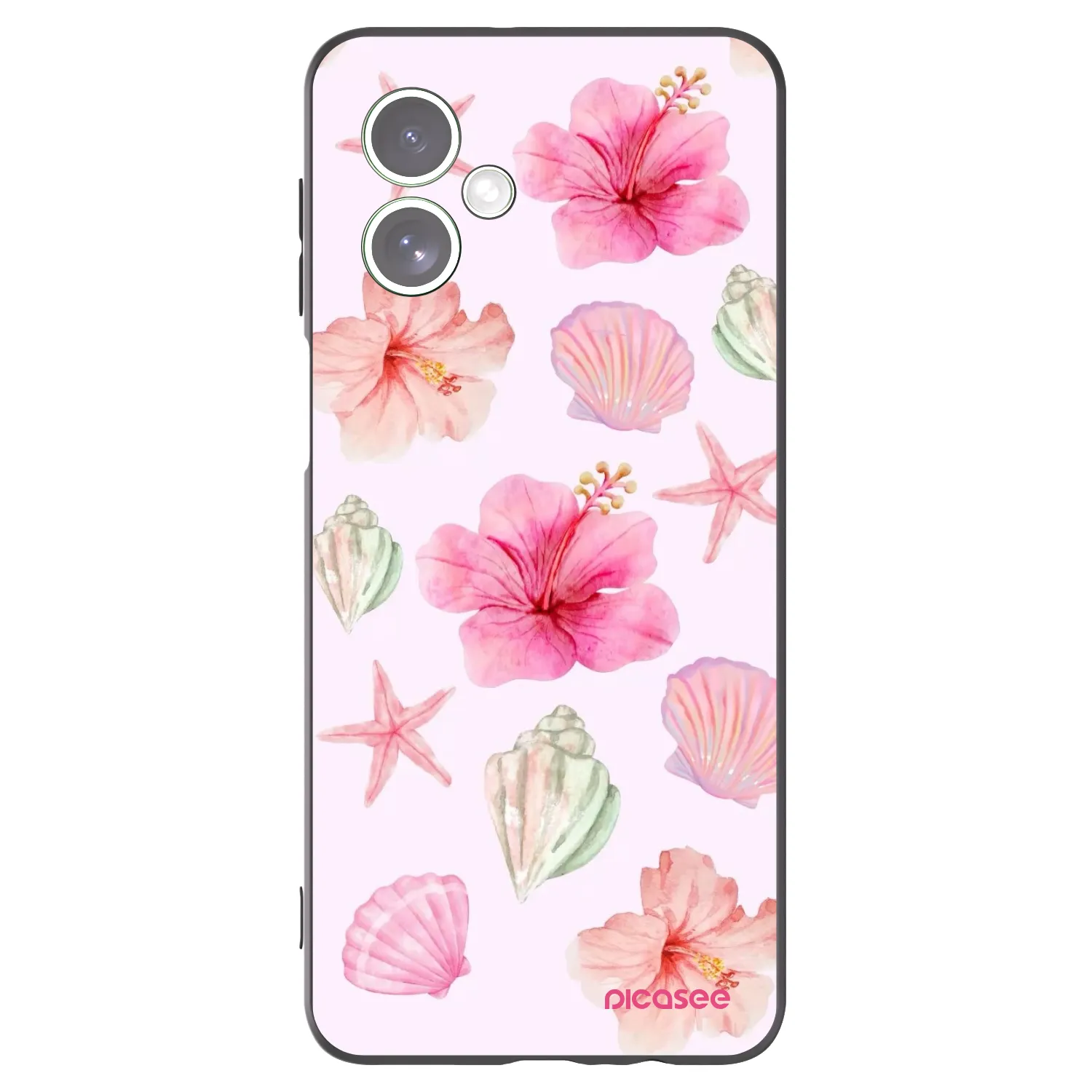 Picasee husă neagră din silicon pentru Motorola Moto G54 5G - Blush Lagoon