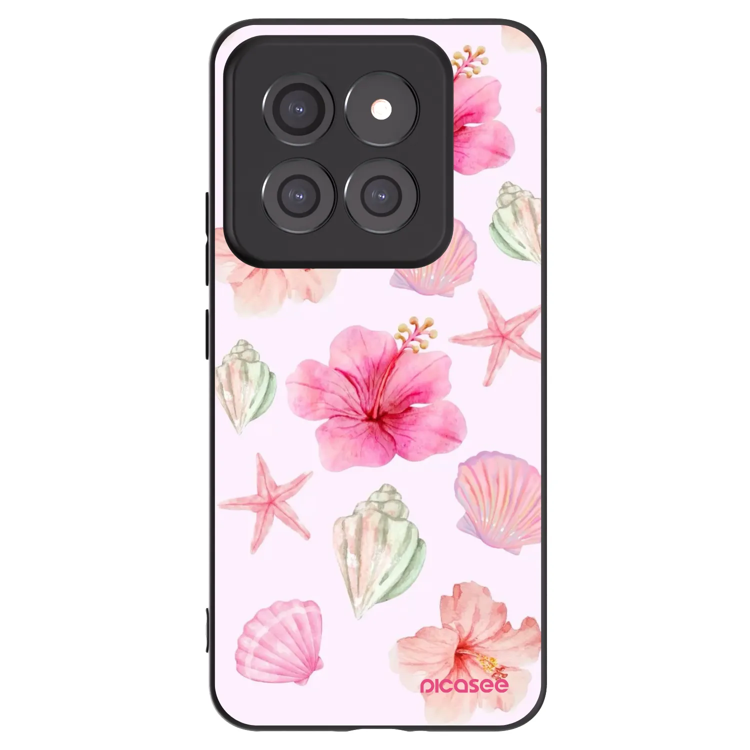 Picasee husă neagră din silicon pentru Xiaomi 14 Pro - Blush Lagoon