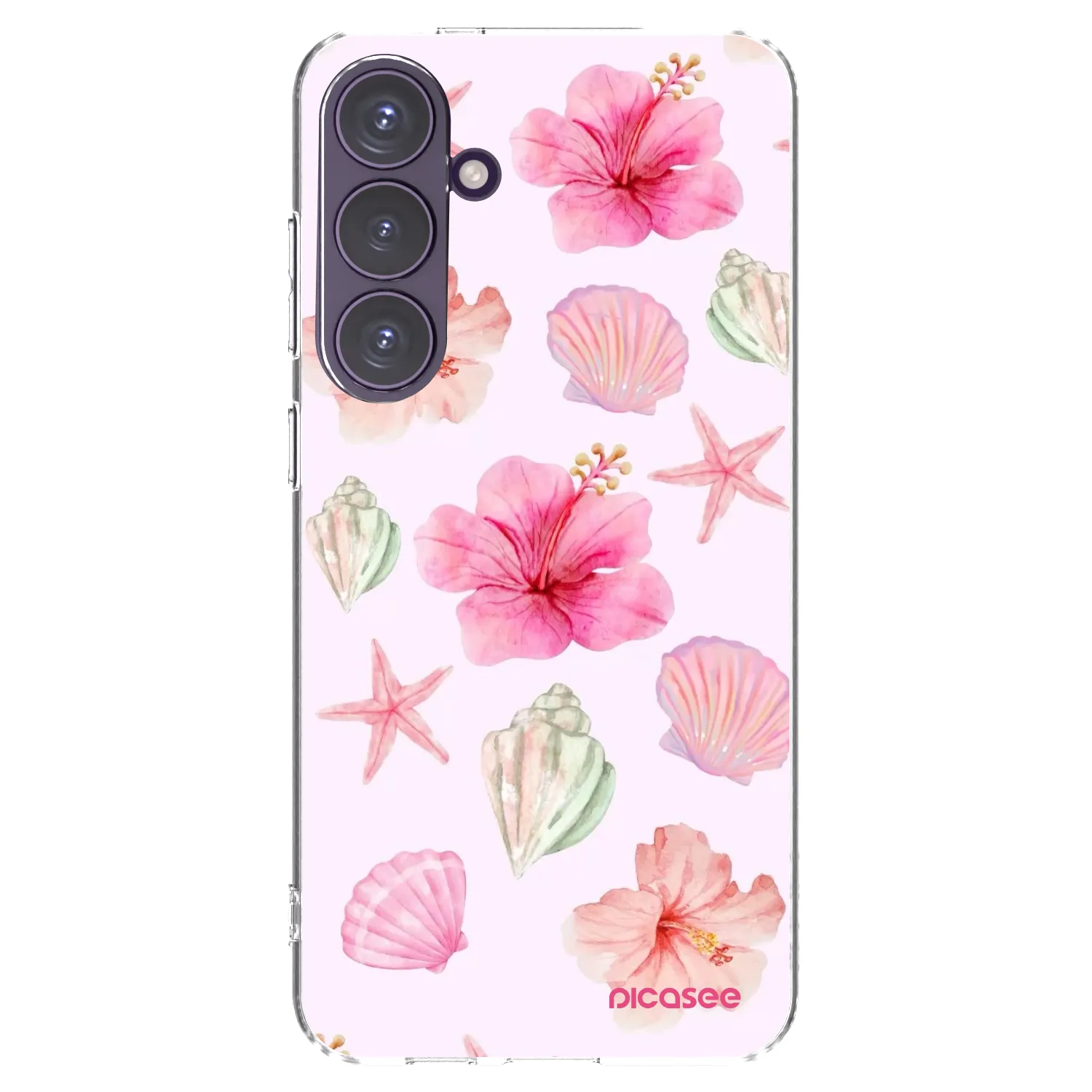 Picasee husă transparentă din silicon pentru Samsung Galaxy S24+ S926B 5G - Blush Lagoon