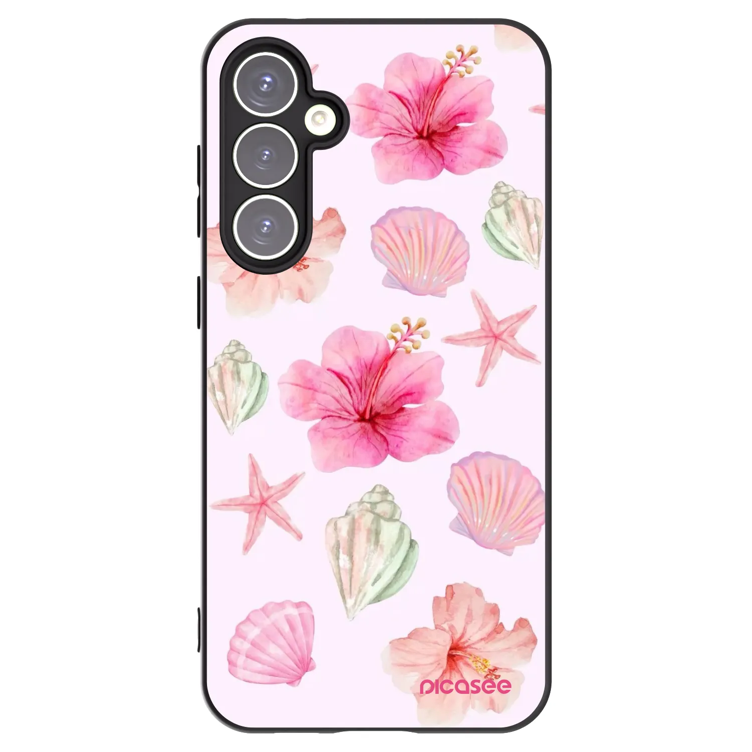 Picasee husă neagră din silicon pentru Samsung Galaxy S23 FE S711B - Blush Lagoon
