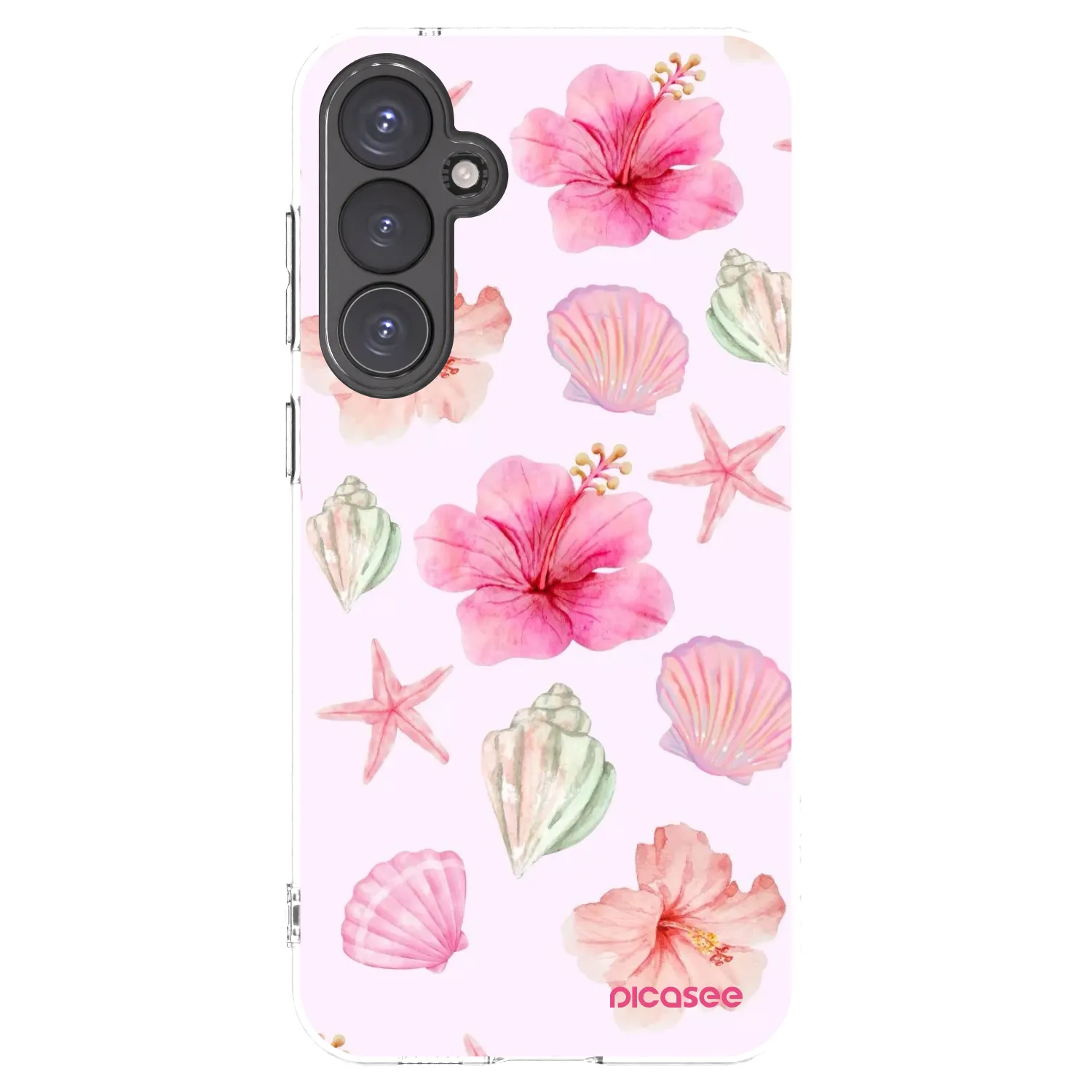 Picasee husă transparentă din silicon pentru Samsung Galaxy S23 FE S711B - Blush Lagoon