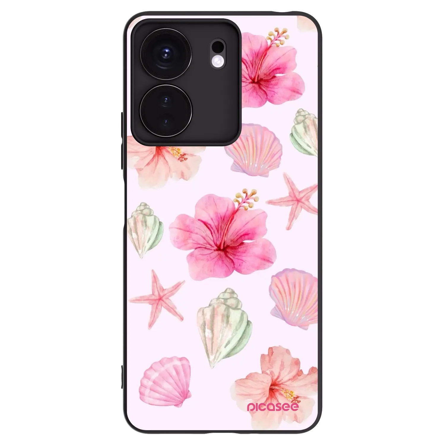 Picasee husă neagră din silicon pentru Xiaomi Redmi 13C 4G - Blush Lagoon
