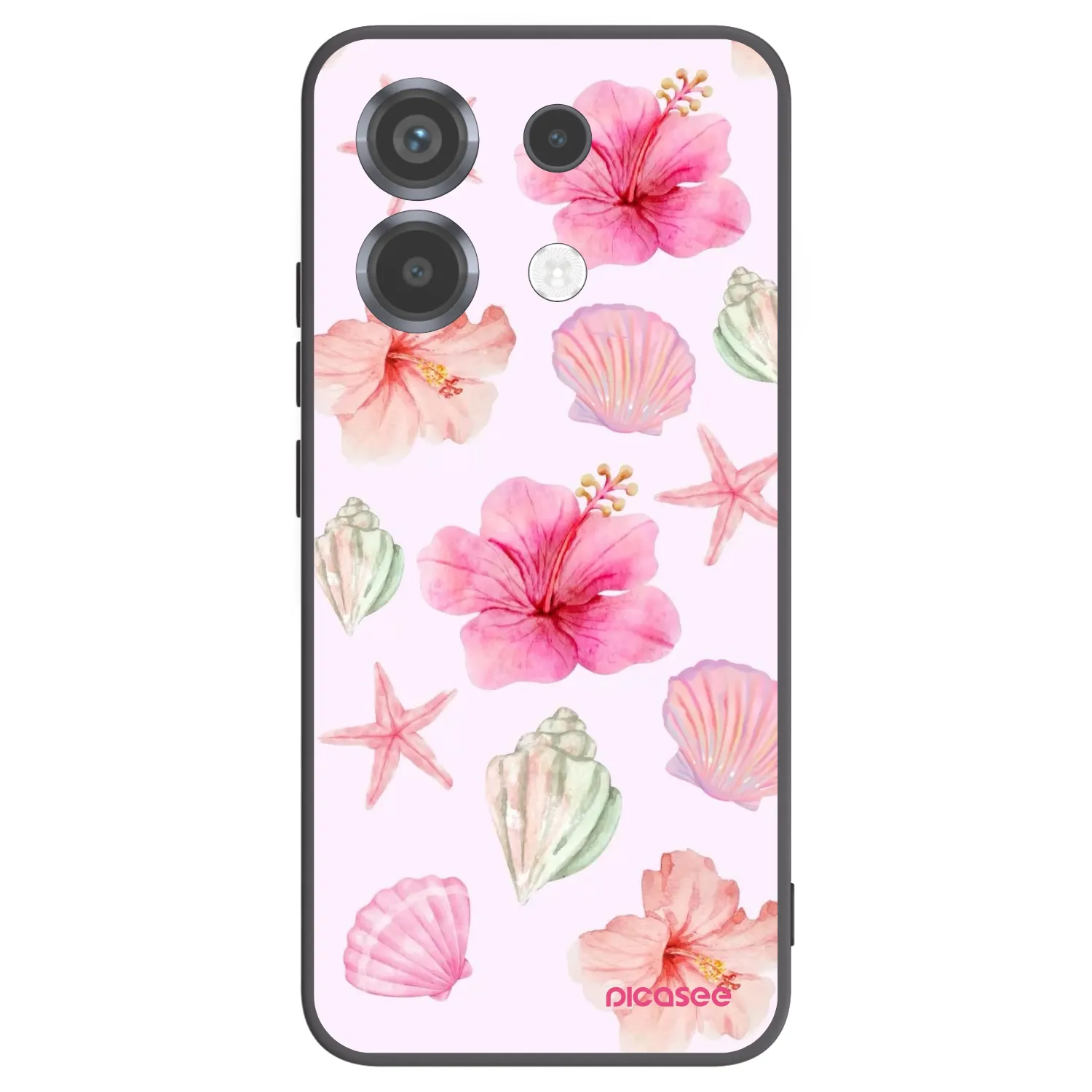 Picasee husă neagră din silicon pentru Xiaomi Poco X6 - Blush Lagoon