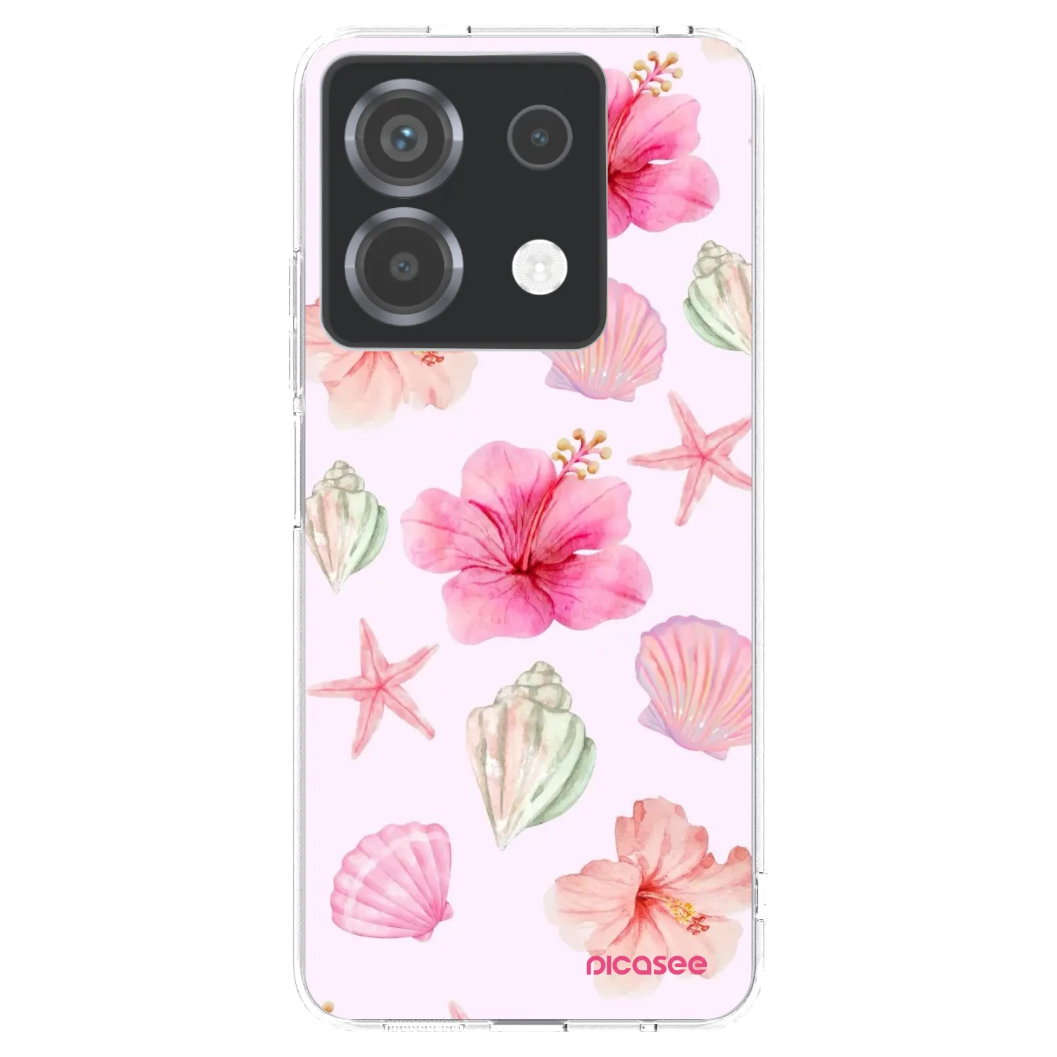 Picasee husă transparentă din silicon pentru Xiaomi Poco X6 - Blush Lagoon