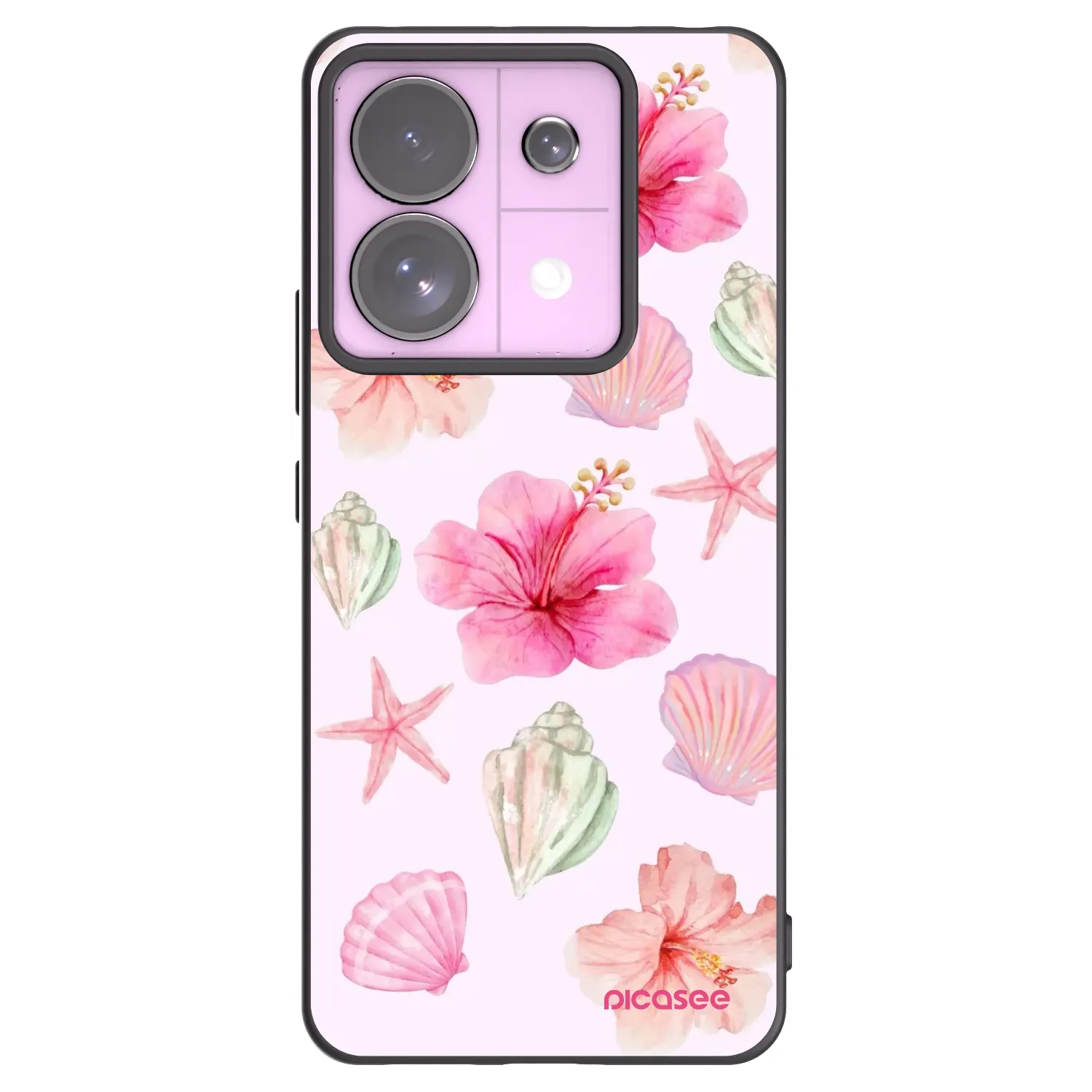 Picasee husă neagră din silicon pentru Xiaomi Redmi Note 13 Pro 5G - Blush Lagoon