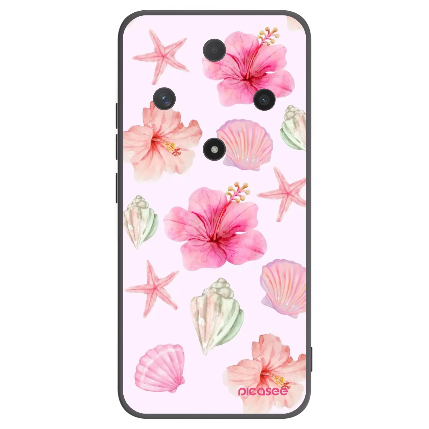 Picasee husă neagră din silicon pentru Honor Magic6 Lite 5G - Blush Lagoon