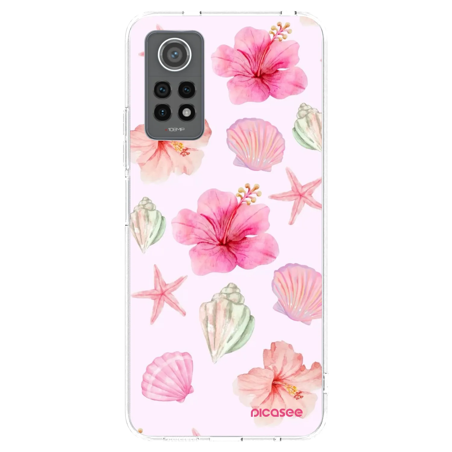 Picasee husă transparentă din silicon pentru Xiaomi Redmi Note 12 Pro 4G - Blush Lagoon